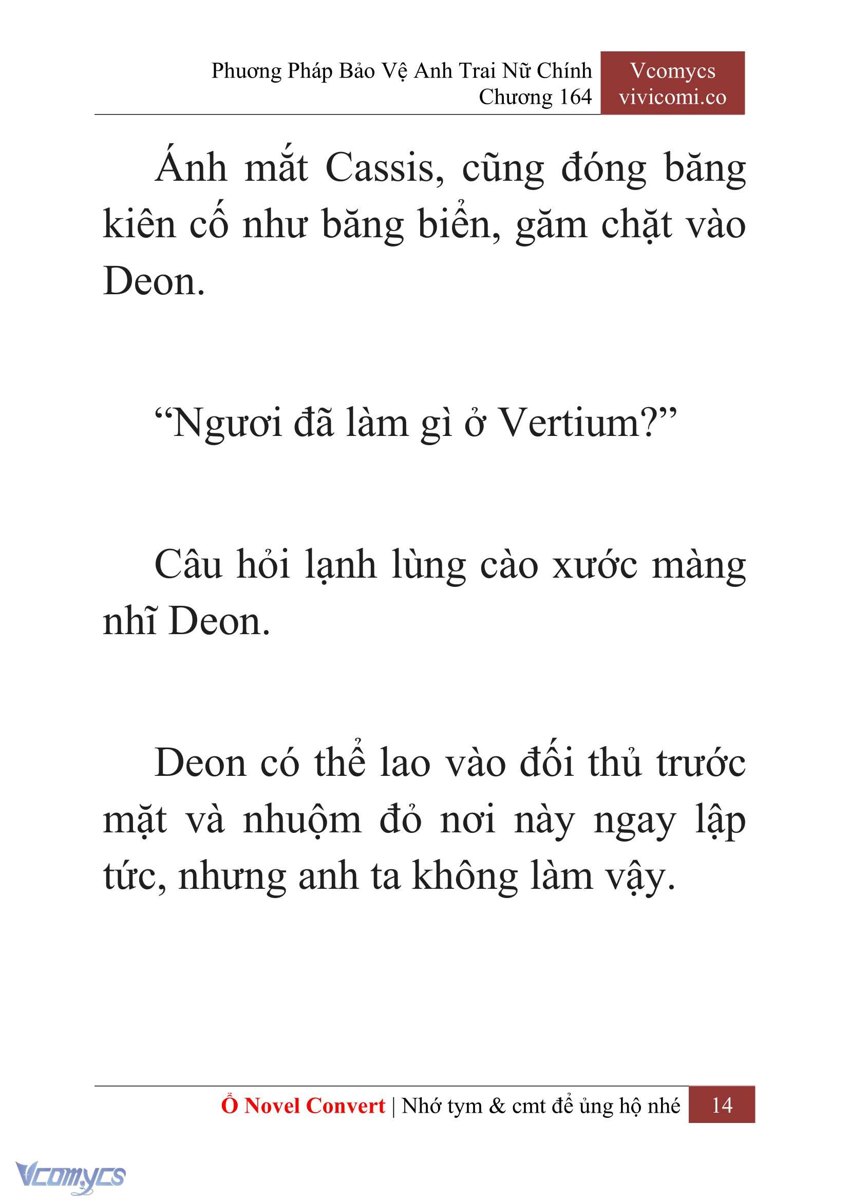 [Novel] Phương Pháp Bảo Vệ Anh Trai Nữ Chính Chap 164 - Trang 2
