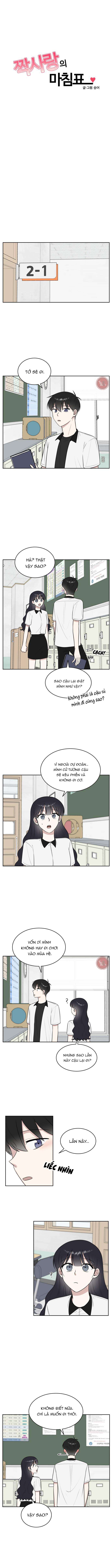 Dấu Chấm Hết Cho Tình Đơn Phương Chap 38 - Trang 2