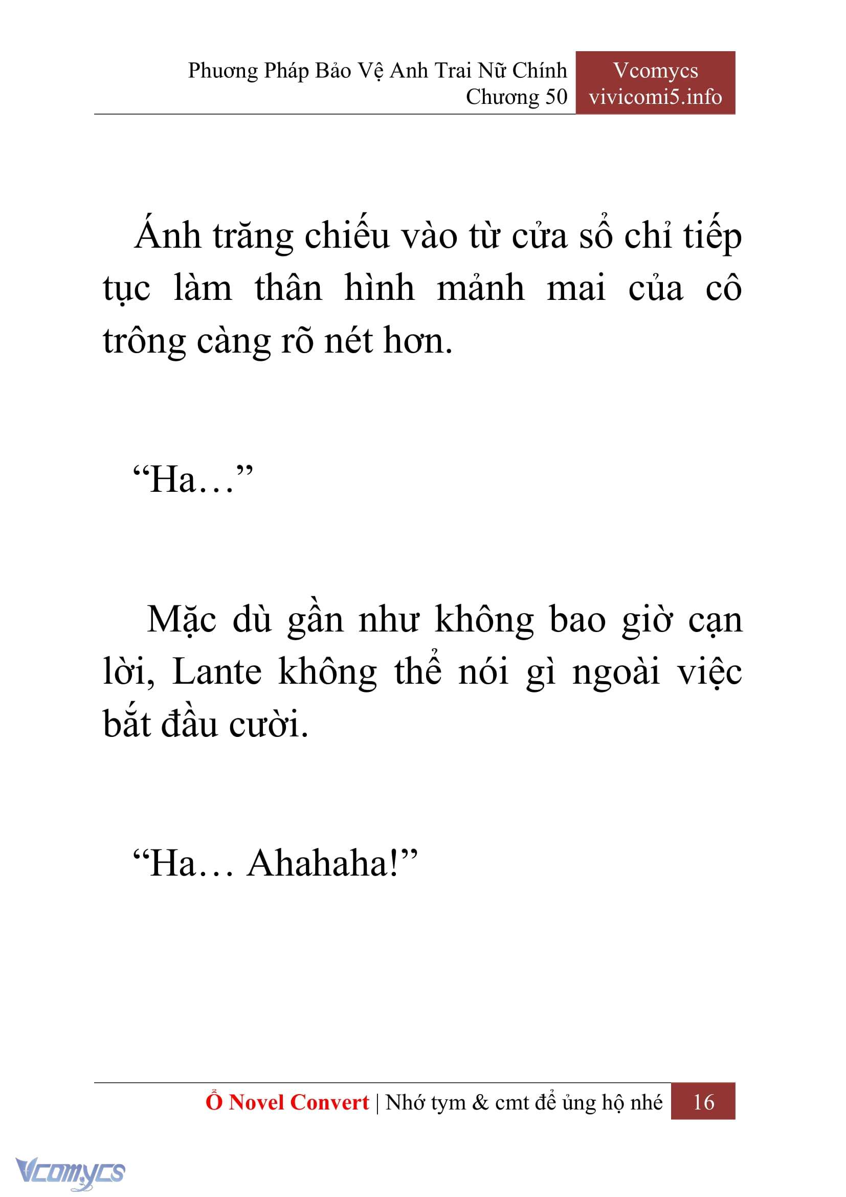 [Novel] Phương Pháp Bảo Vệ Anh Trai Nữ Chính Chap 50 - Trang 2