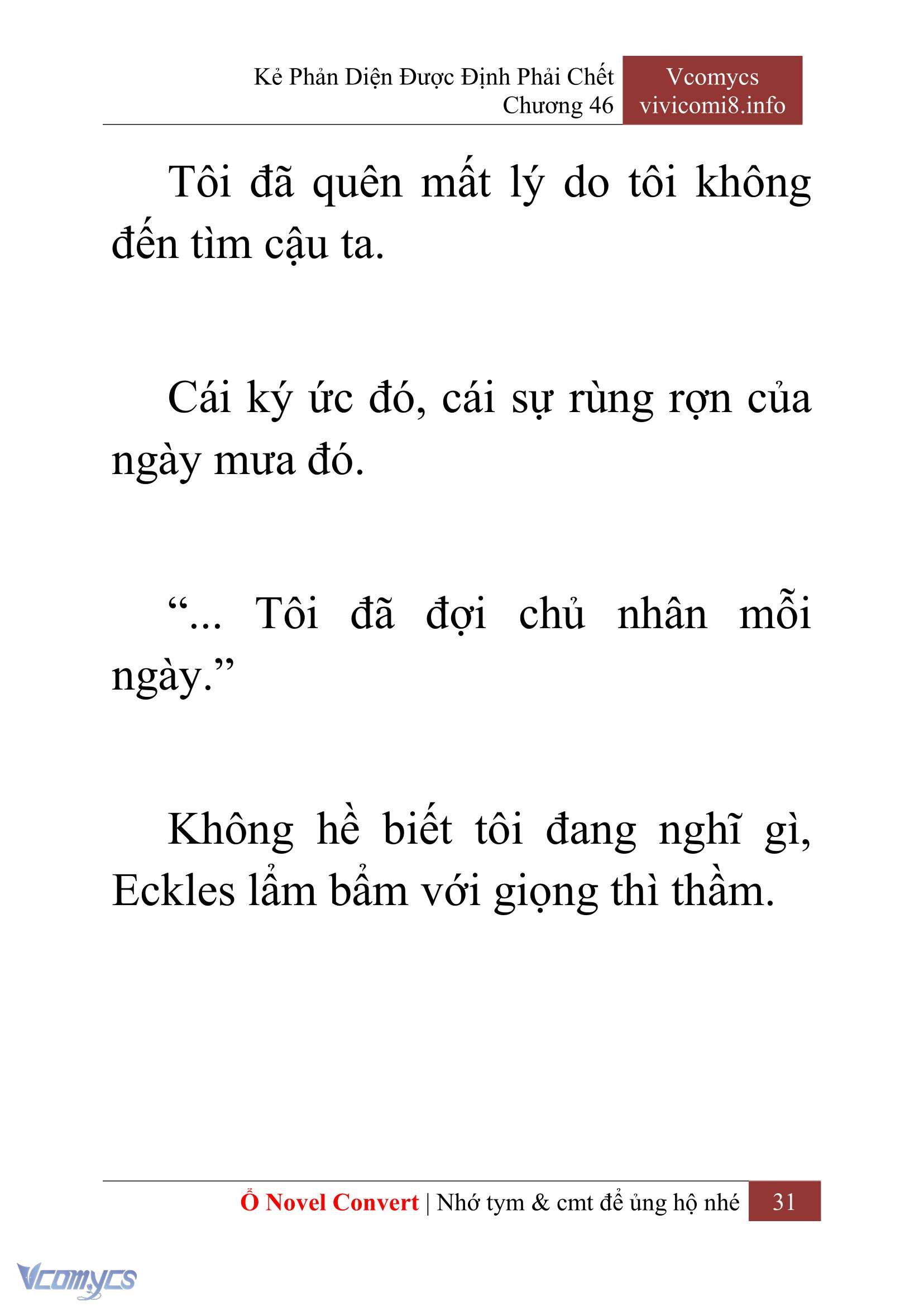[Novel] Kẻ Phản Diện Được Định Phải Chết Chap 46 - Trang 2