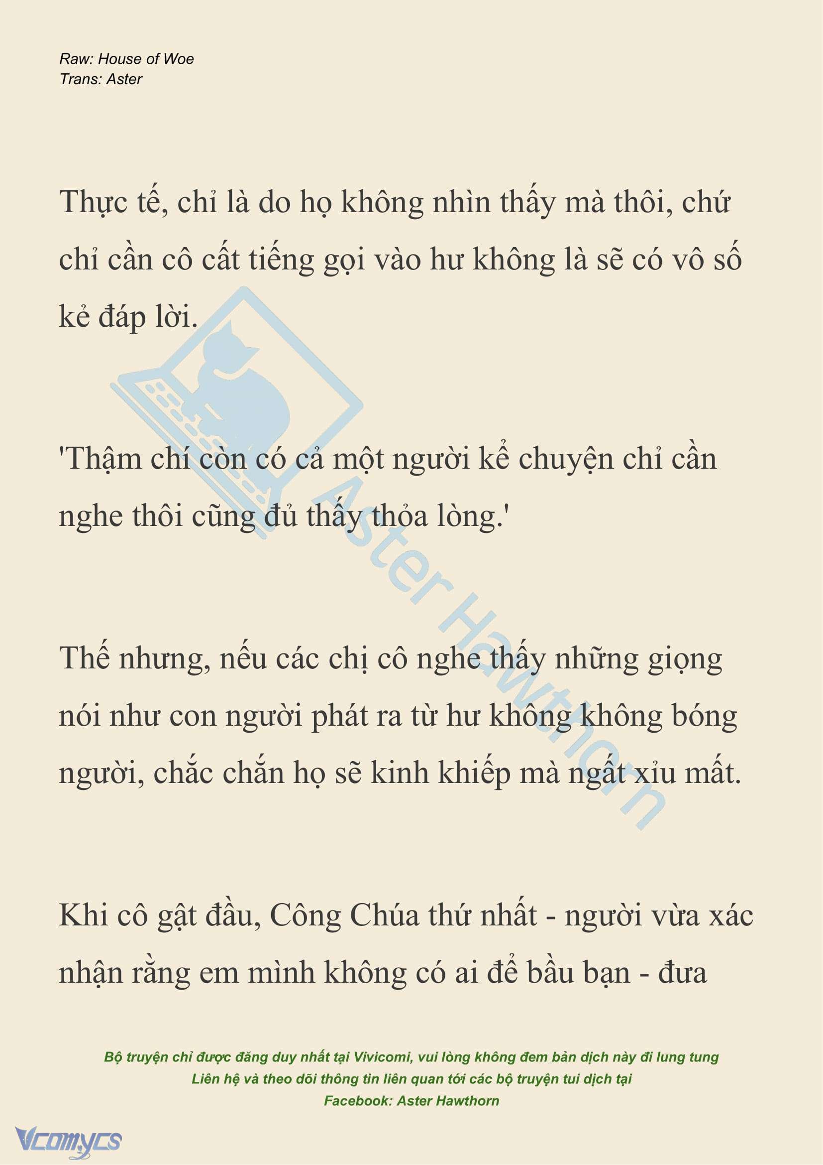[NOVEL] Dành Cho Các Nữ Thần: Dành cho Psyche Chap 33 - Trang 2