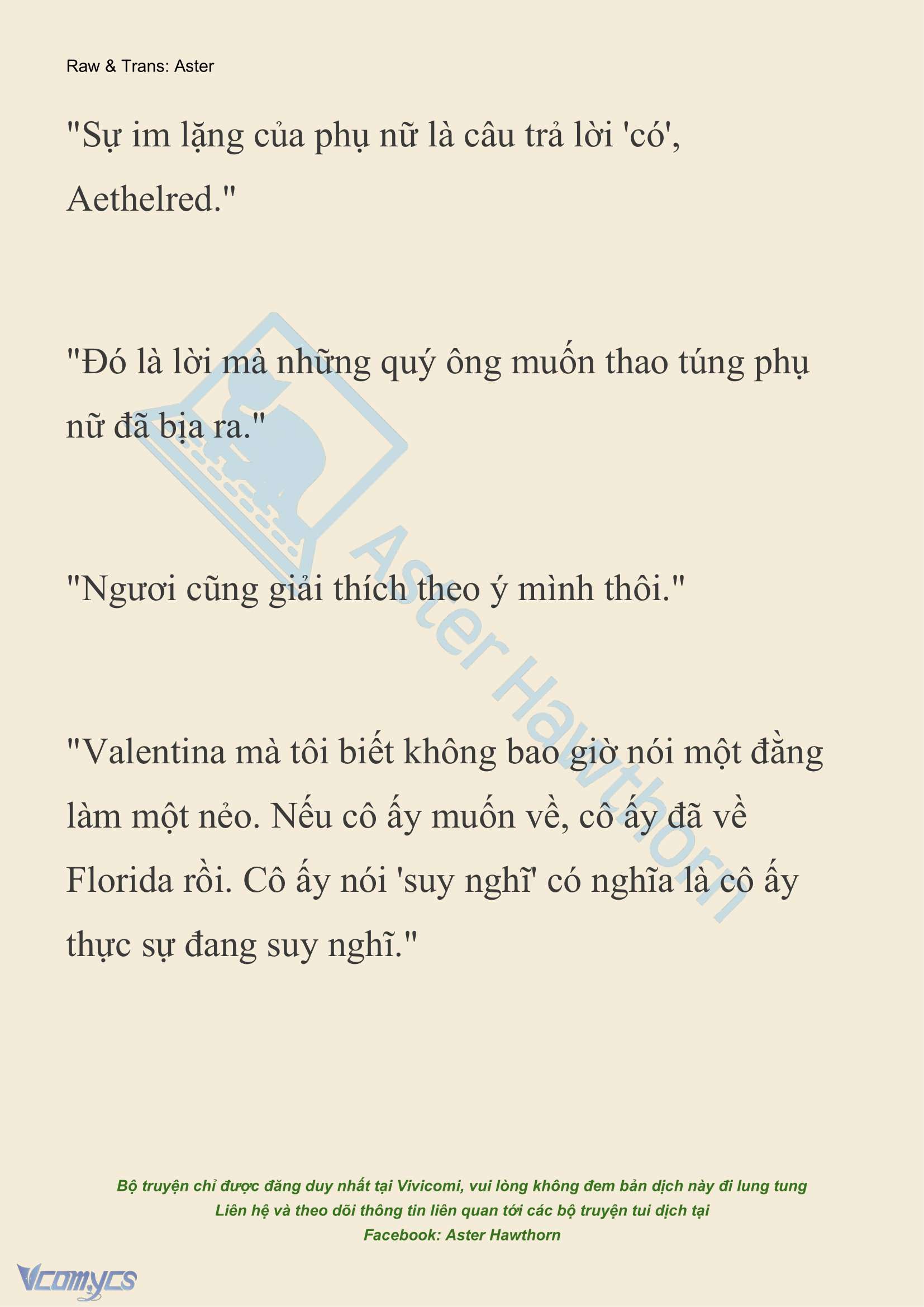 [NOVEL] Thiên Đường Của Valentina Chap 115 - Trang 2