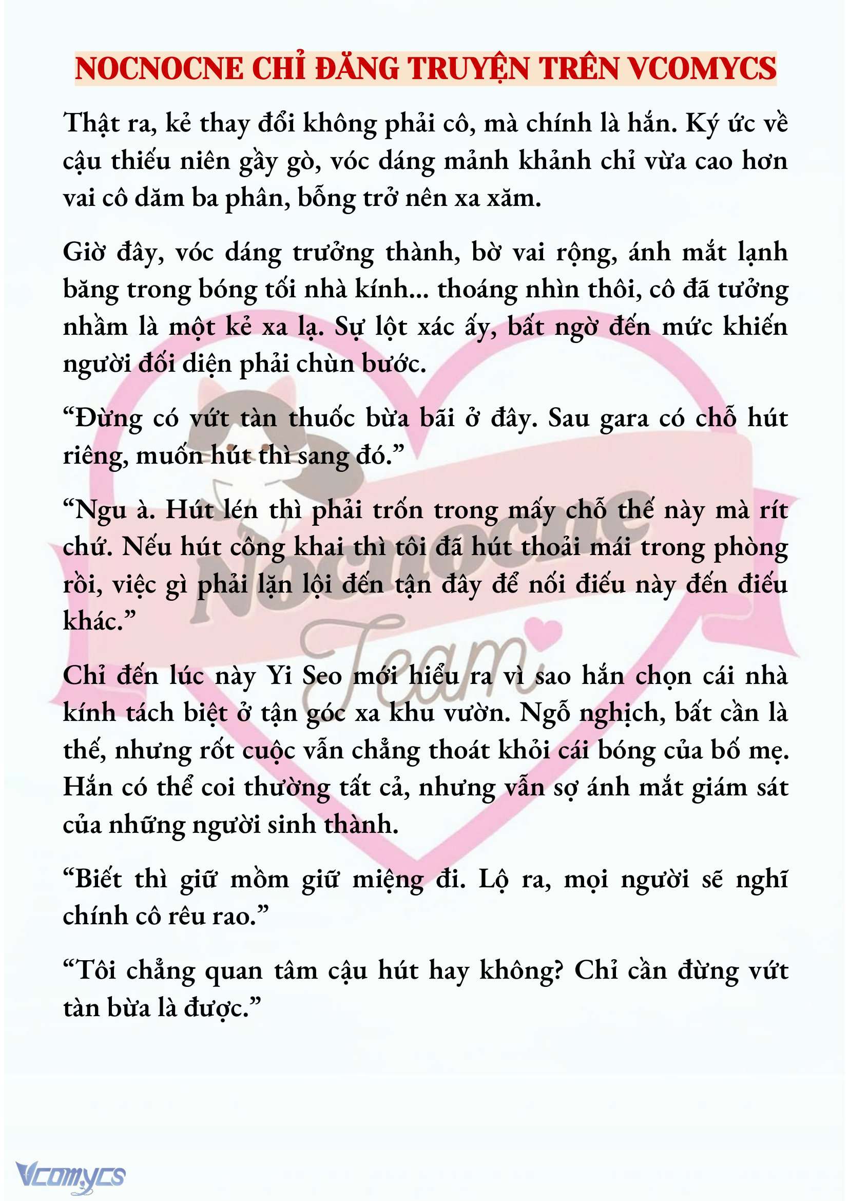 [NOVEL] NGỌN ĐÈN BIỆT VIỆN KHÔNG BAO GIỜ TẮT Chap 4 - Trang 2