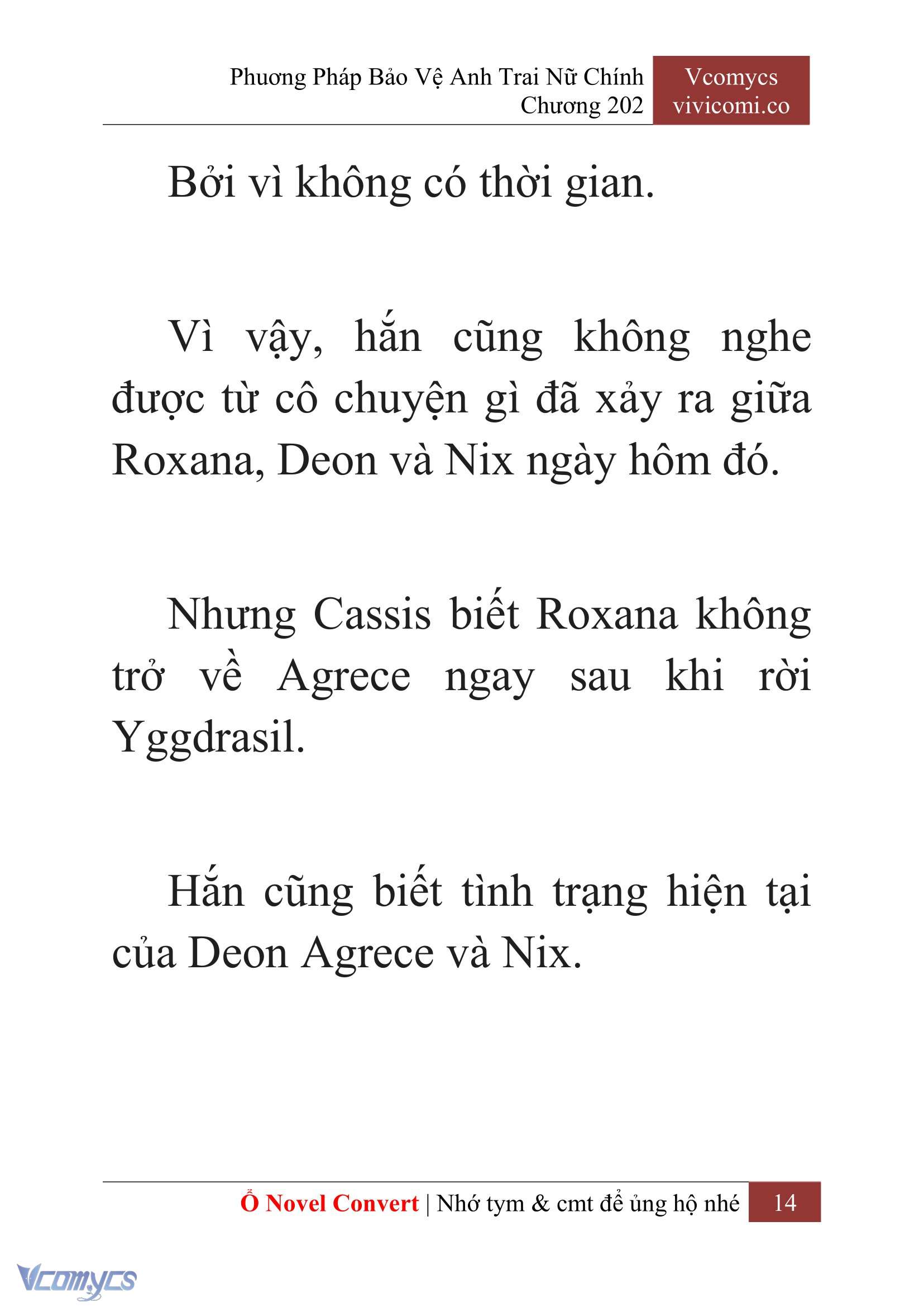 [Novel] Phương Pháp Bảo Vệ Anh Trai Nữ Chính Chap 202 - Trang 2