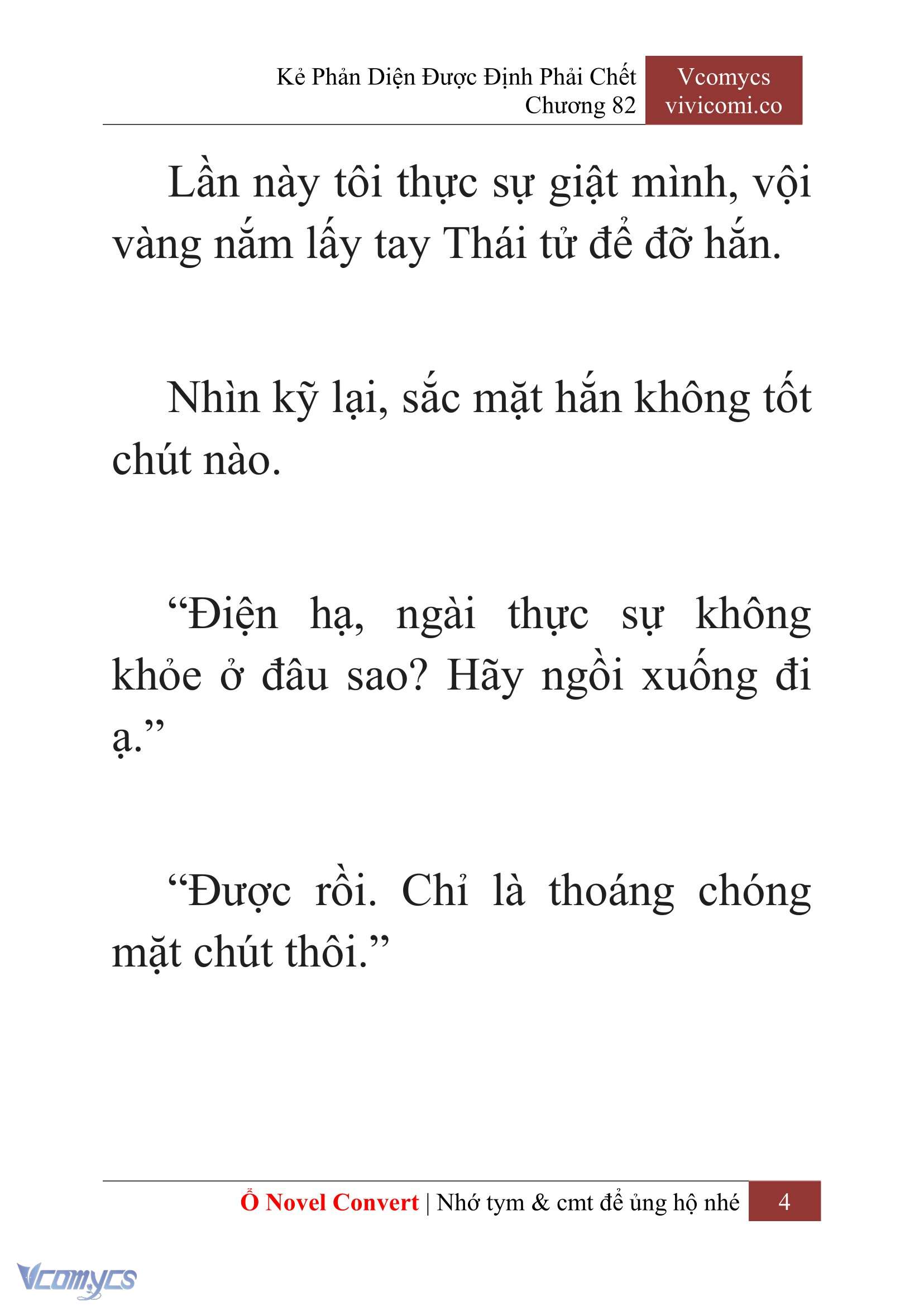 [Novel] Kẻ Phản Diện Được Định Phải Chết Chap 82 - Next Chap 83