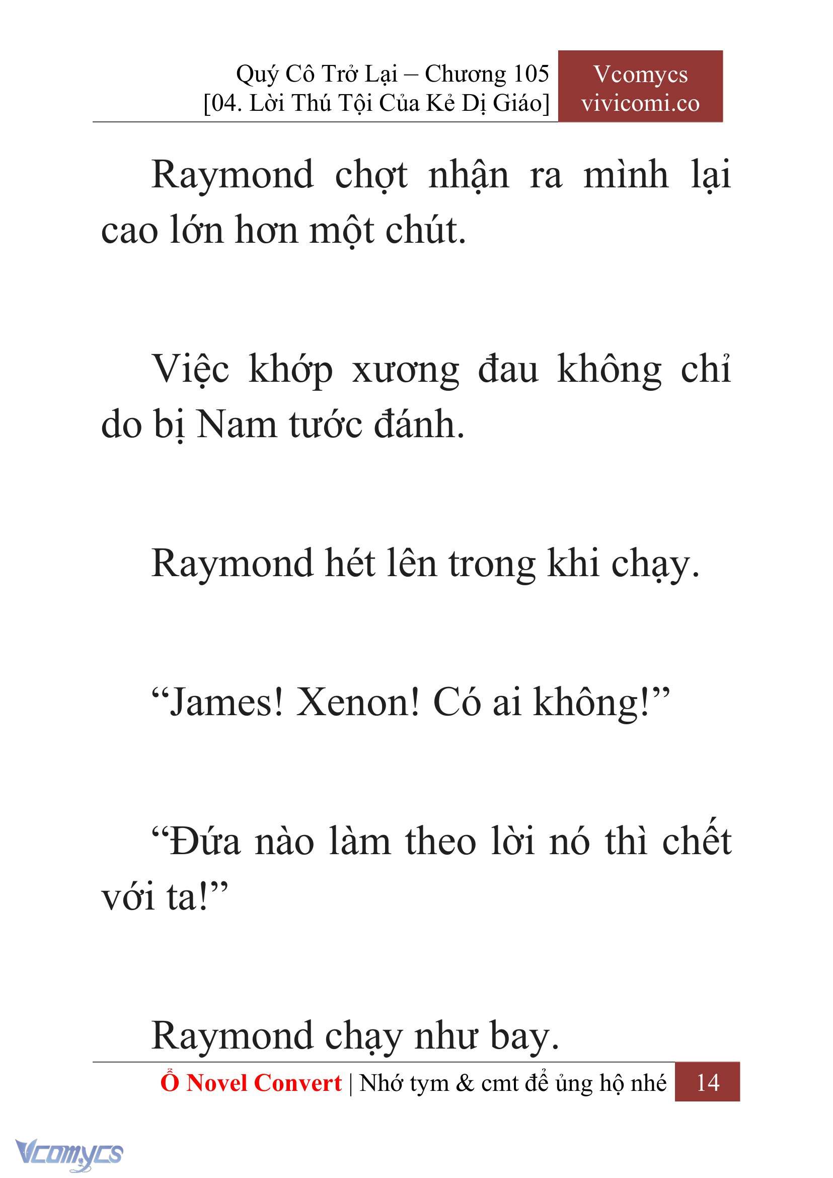 [Novel] Quý Cô Trở Lại Chap 105 - Trang 2