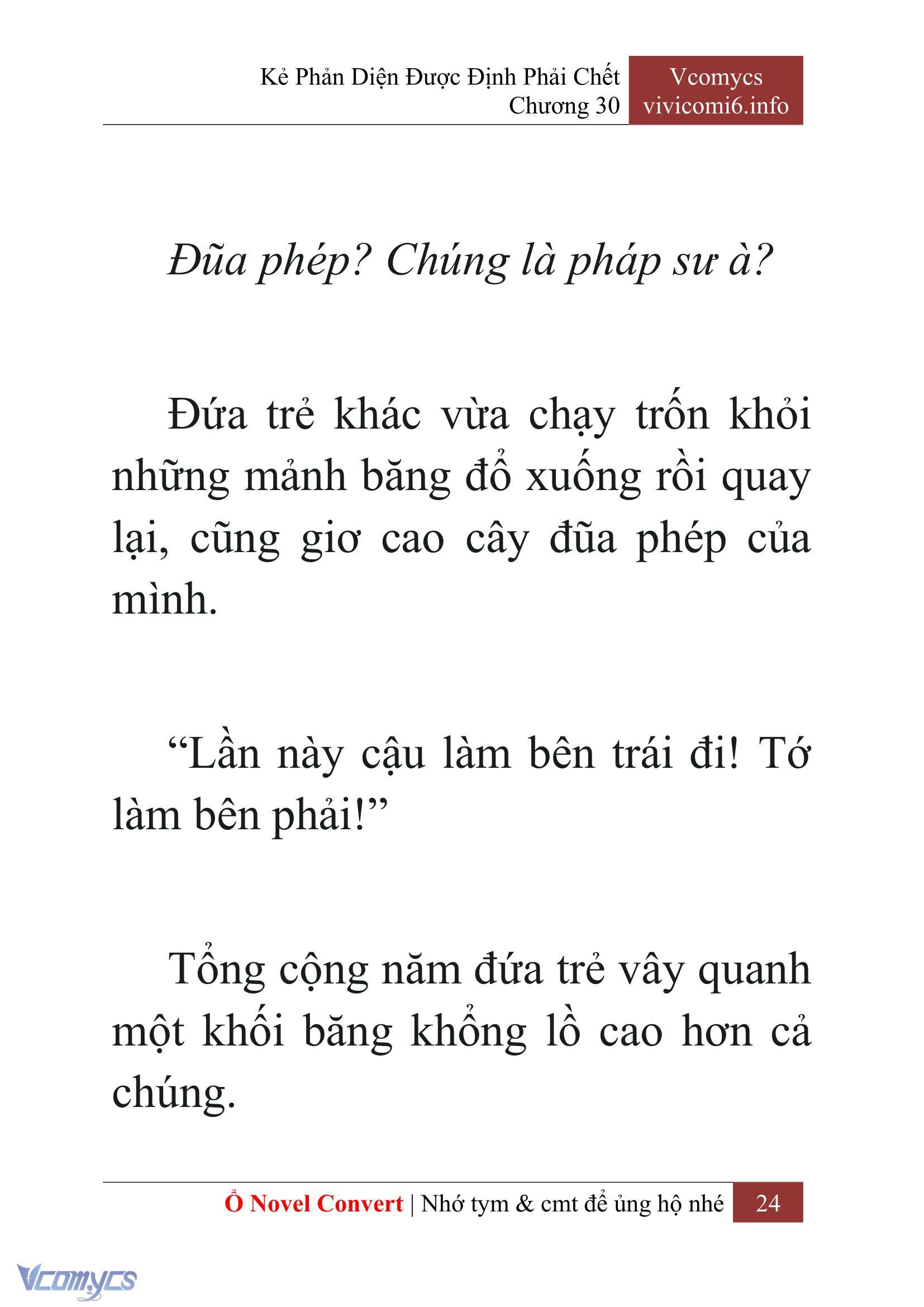 [Novel] Kẻ Phản Diện Được Định Phải Chết Chap 30 - Trang 2