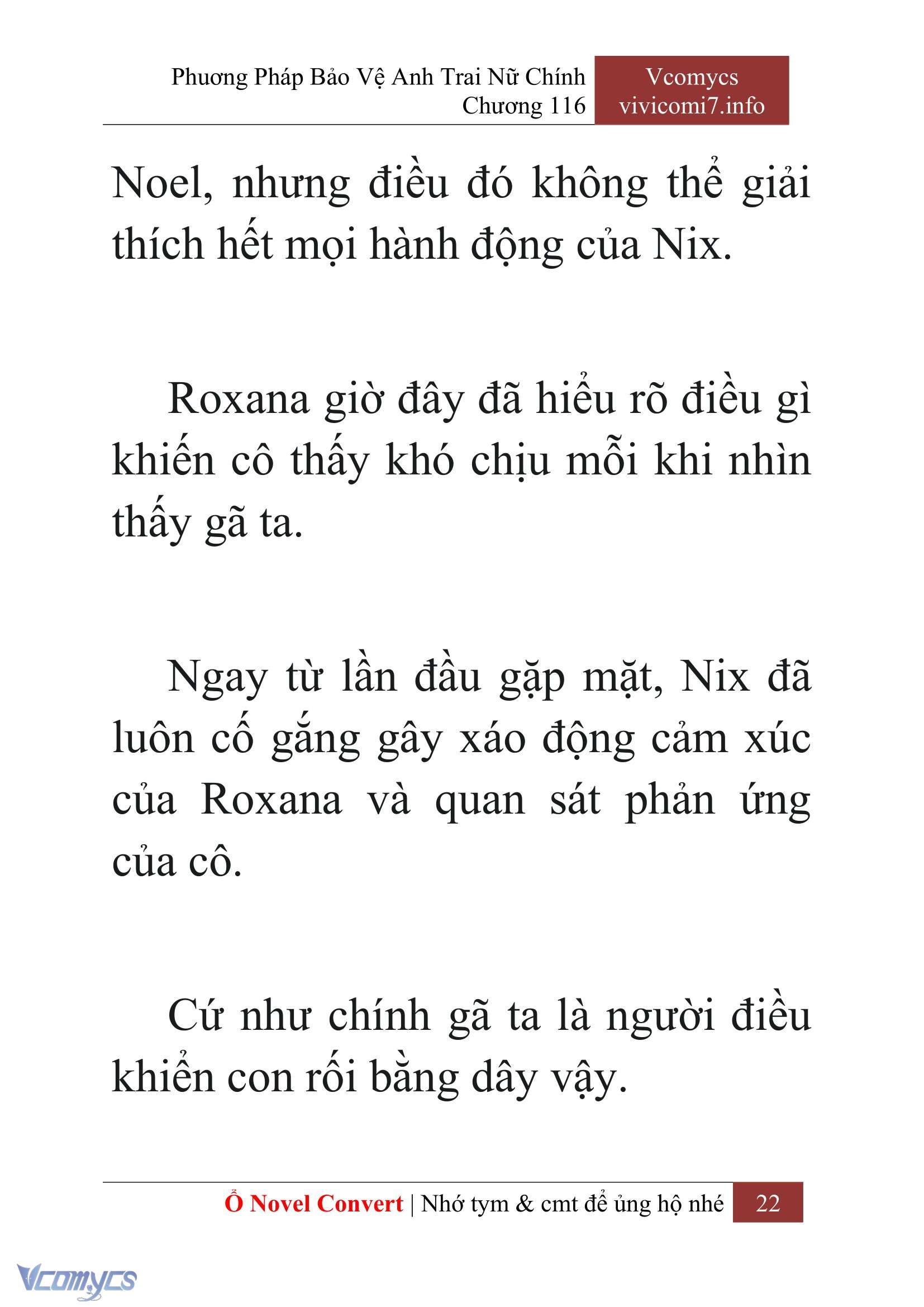 [Novel] Phương Pháp Bảo Vệ Anh Trai Nữ Chính Chap 116 - Trang 2