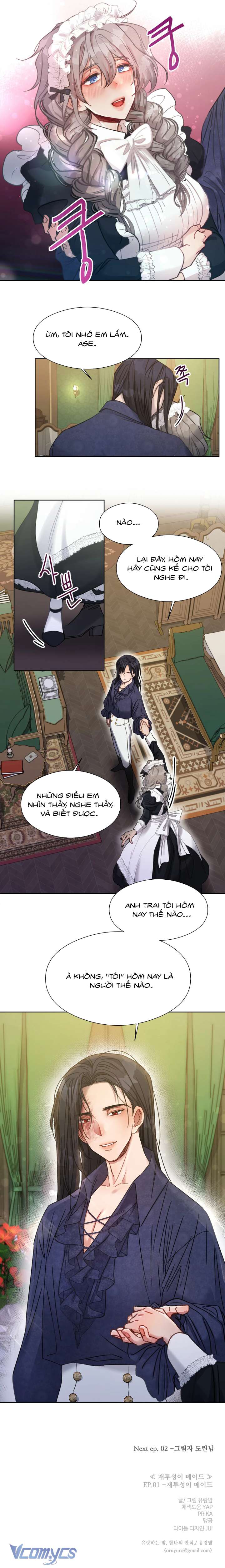 [18+] Cô Hầu Gái Lấm Lem Chap 1 - Trang 2