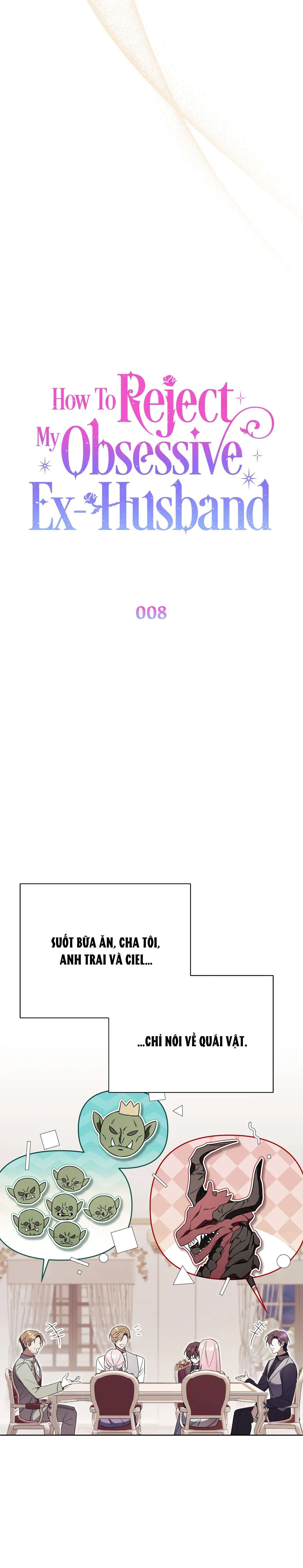 Phương Pháp Từ Chối Sự Ám Ảnh Của Chồng Cũ Chap 8 - Trang 2