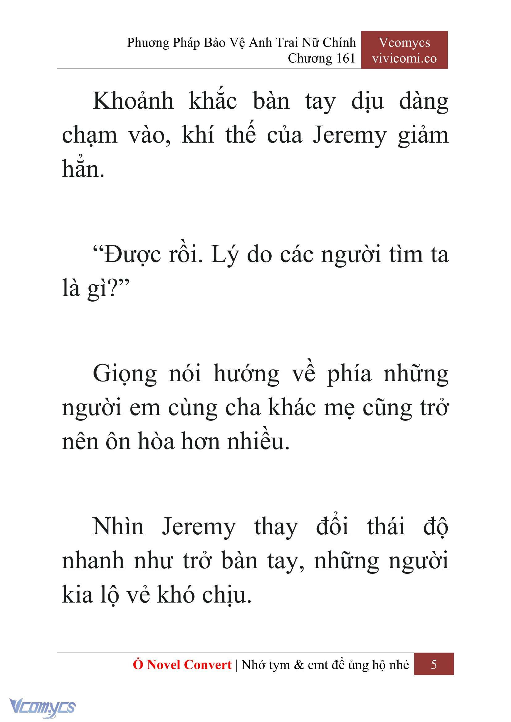 [Novel] Phương Pháp Bảo Vệ Anh Trai Nữ Chính Chap 161 - Trang 2