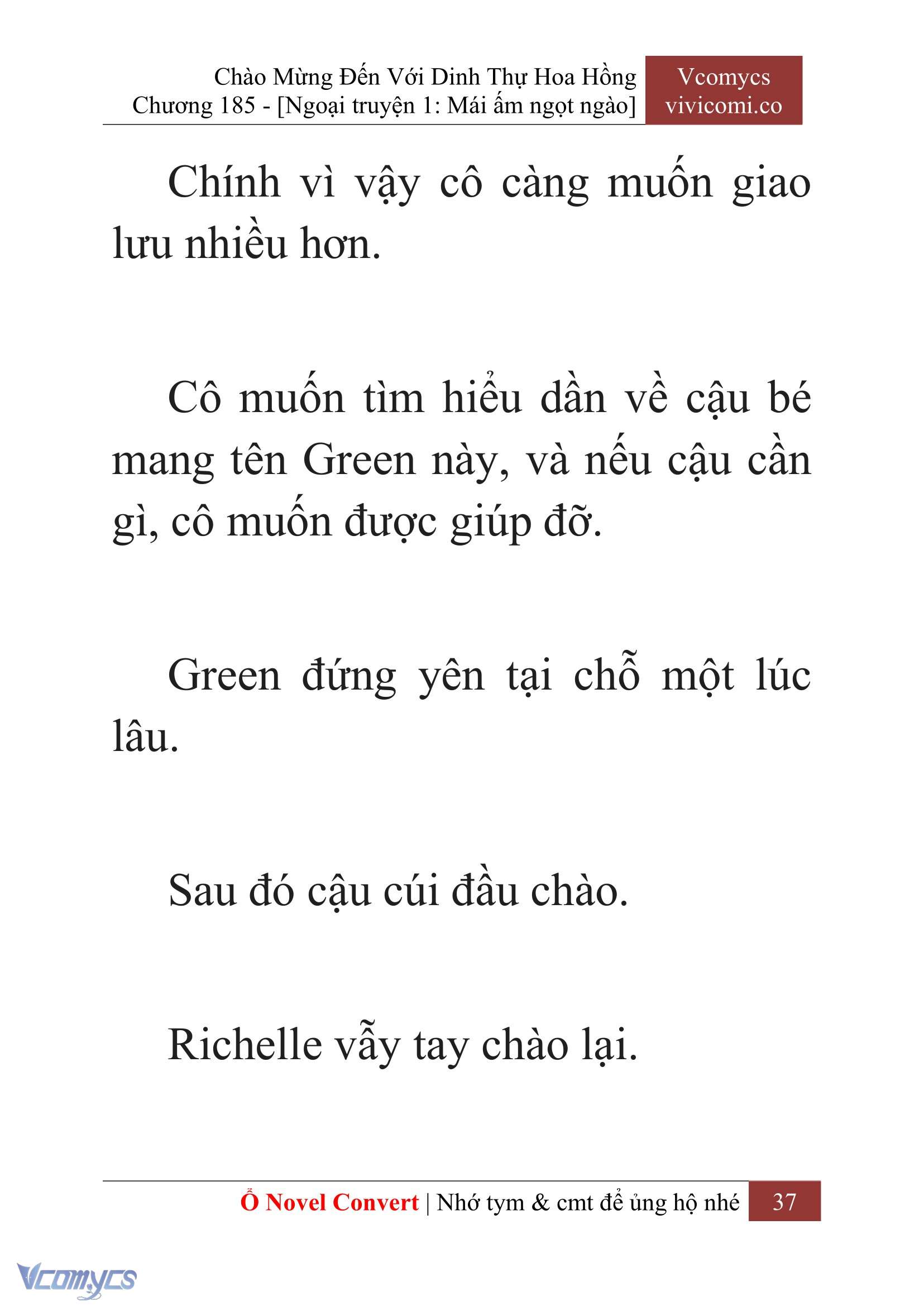 [Novel] Chào Mừng Đến Với Dinh Thự Hoa Hồng Chap 185 - Trang 2