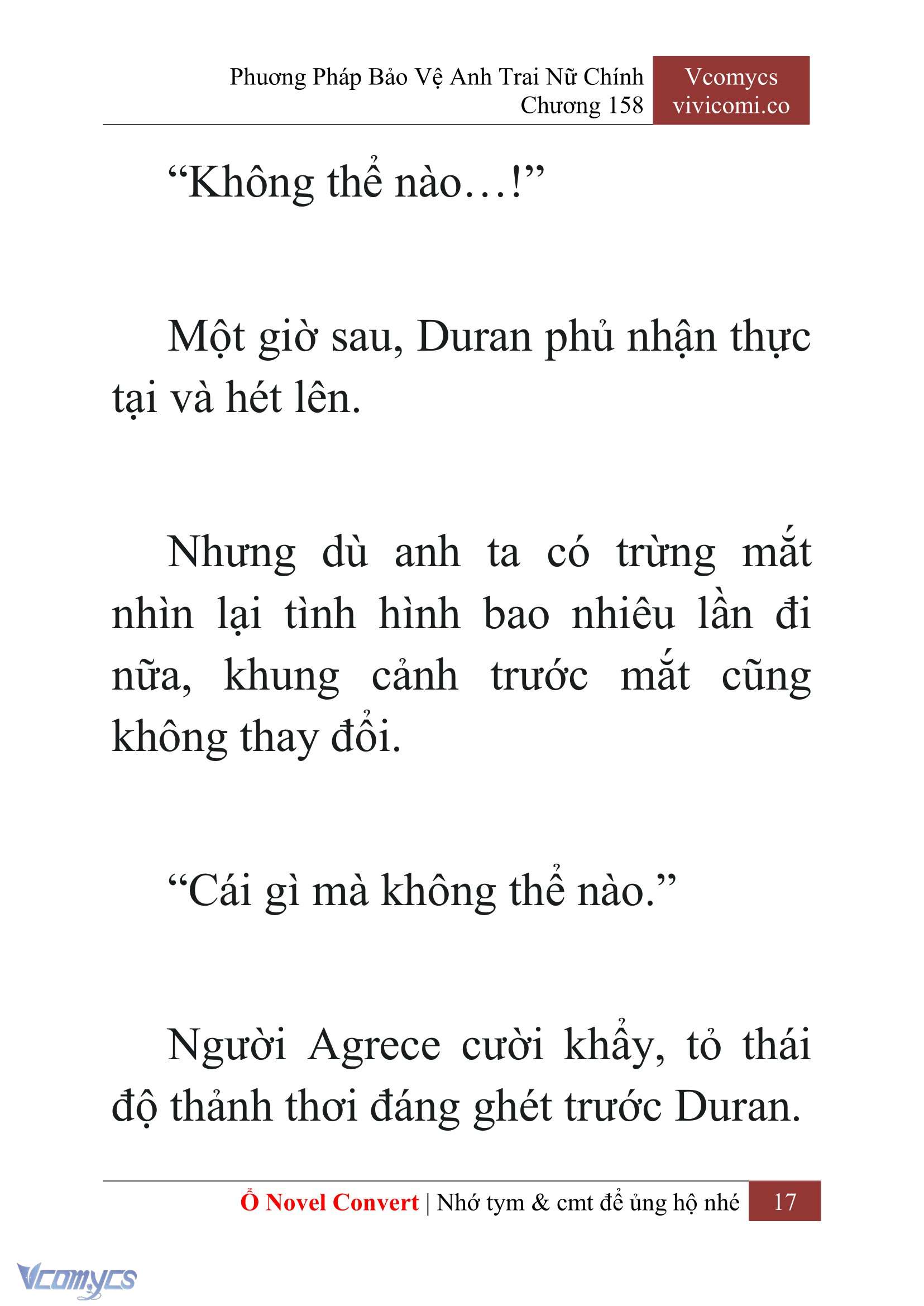 [Novel] Phương Pháp Bảo Vệ Anh Trai Nữ Chính Chap 158 - Trang 2