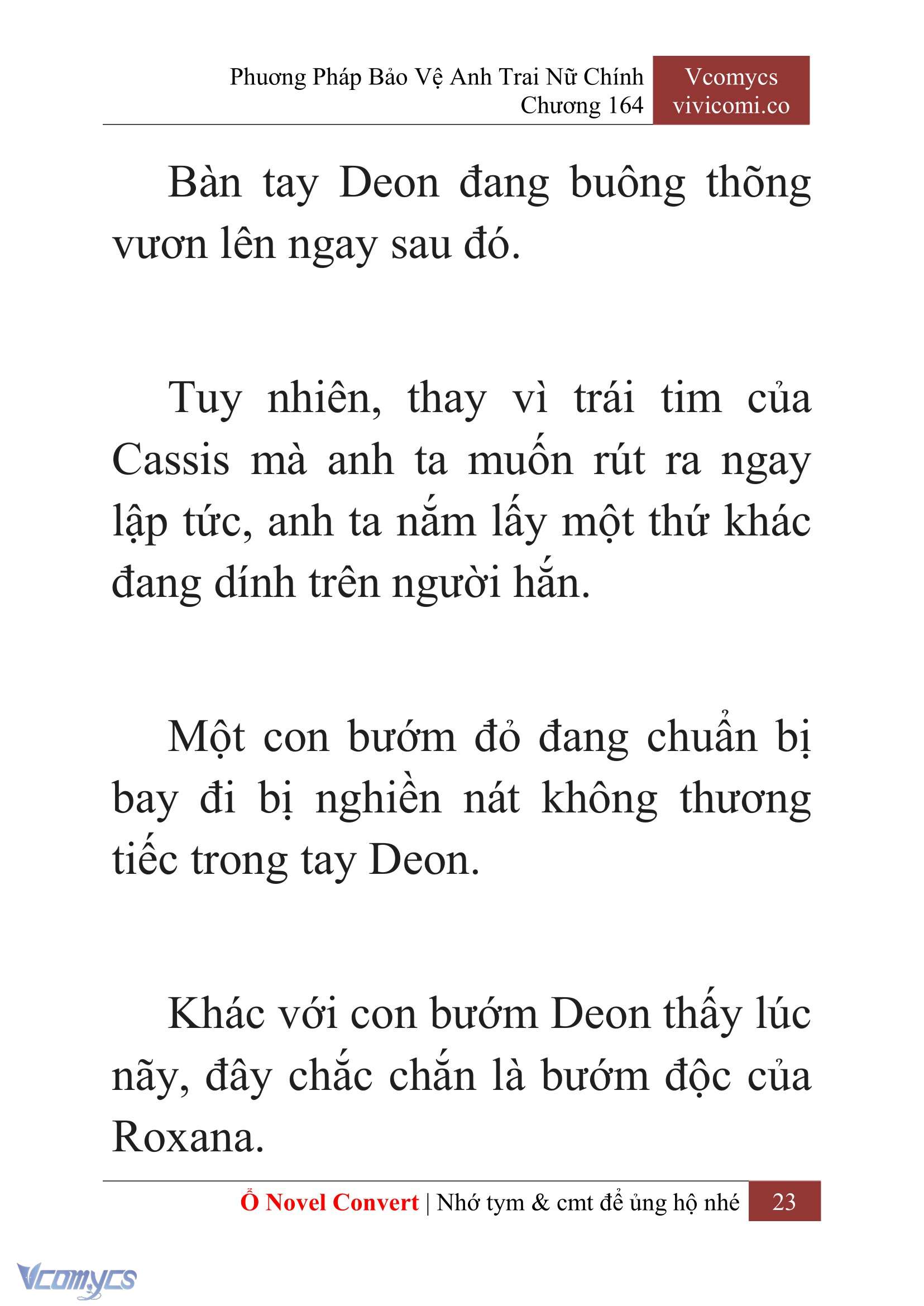 [Novel] Phương Pháp Bảo Vệ Anh Trai Nữ Chính Chap 164 - Trang 2