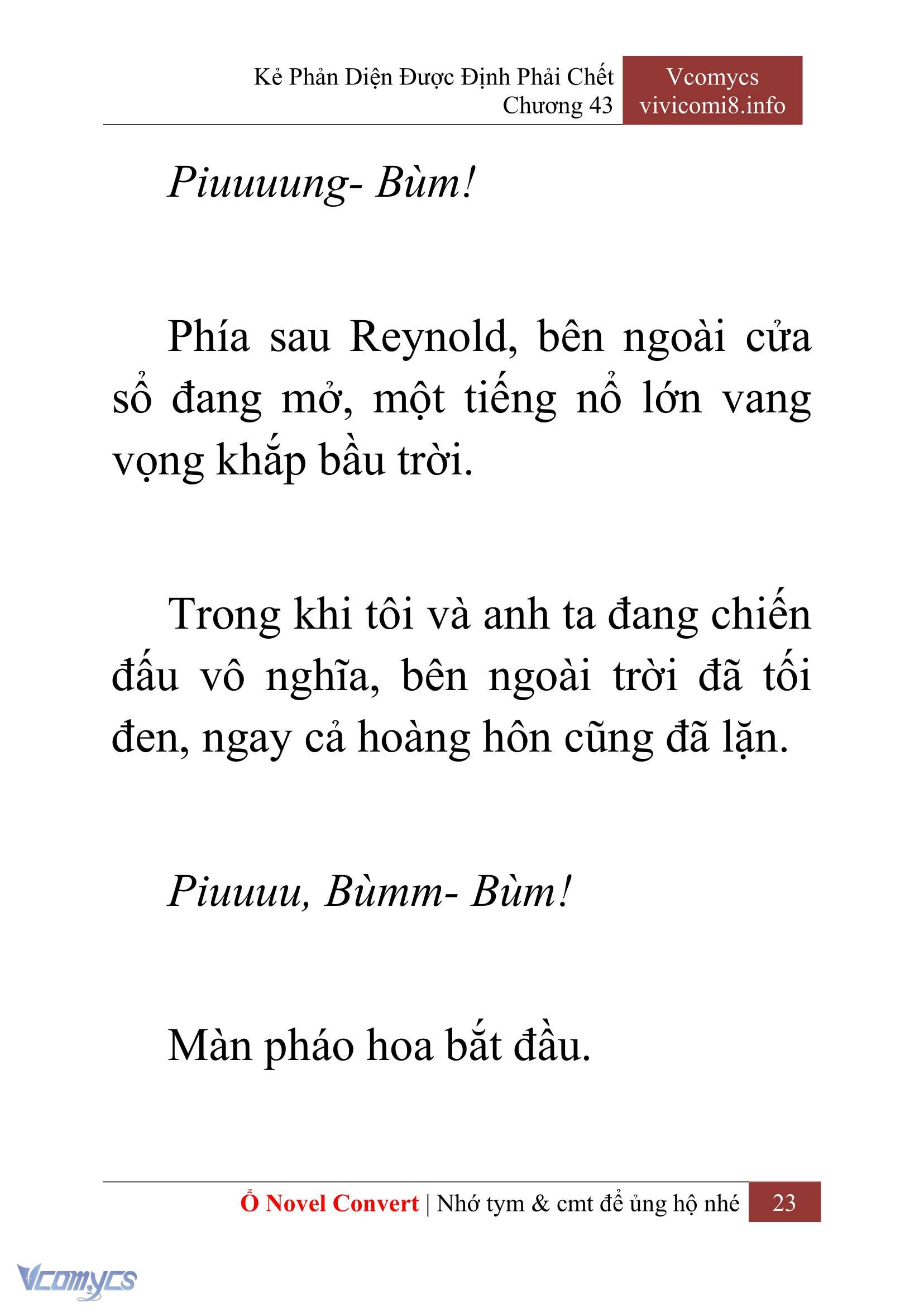 [Novel] Kẻ Phản Diện Được Định Phải Chết Chap 43 - Trang 2