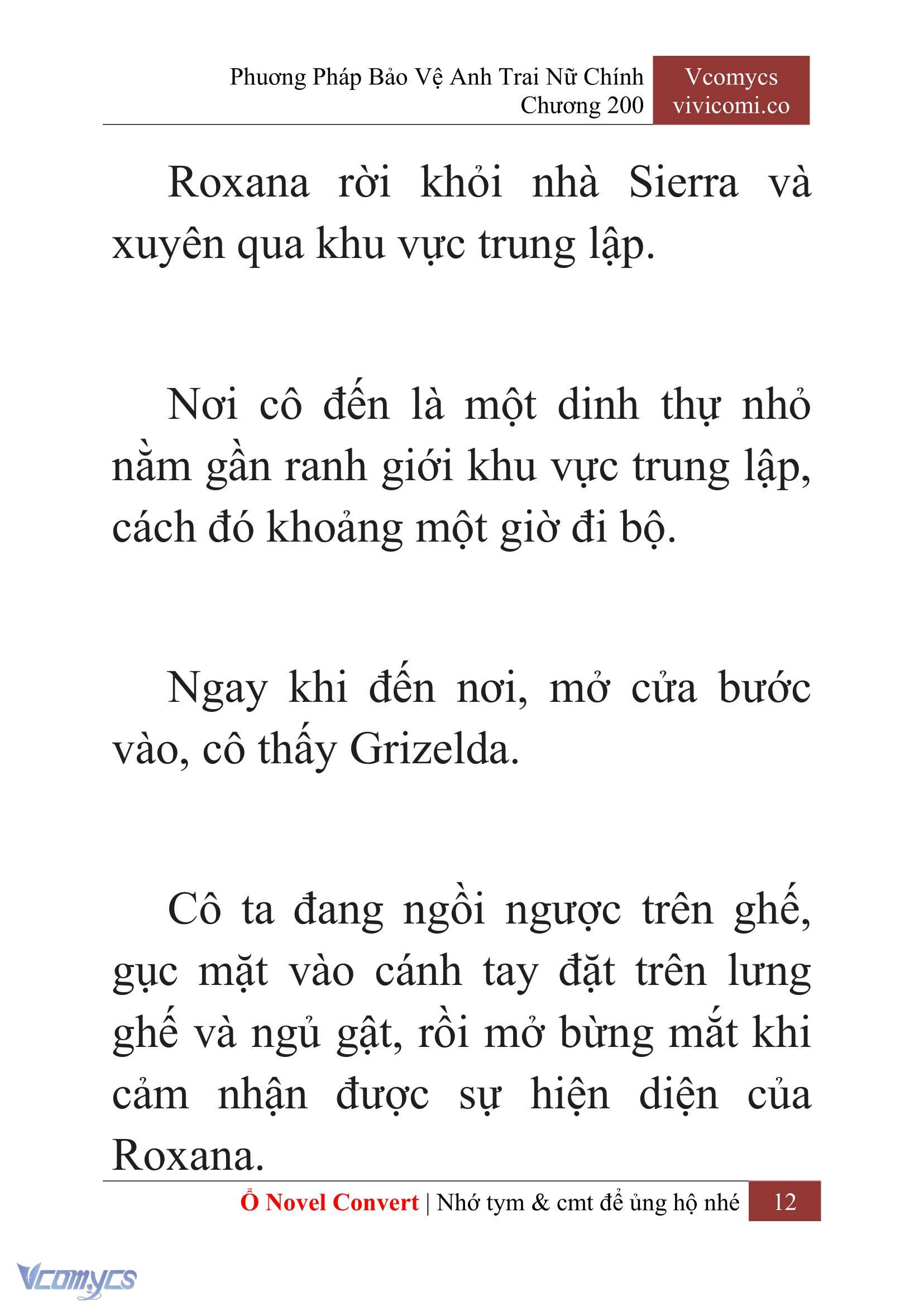 [Novel] Phương Pháp Bảo Vệ Anh Trai Nữ Chính Chap 200 - Trang 2