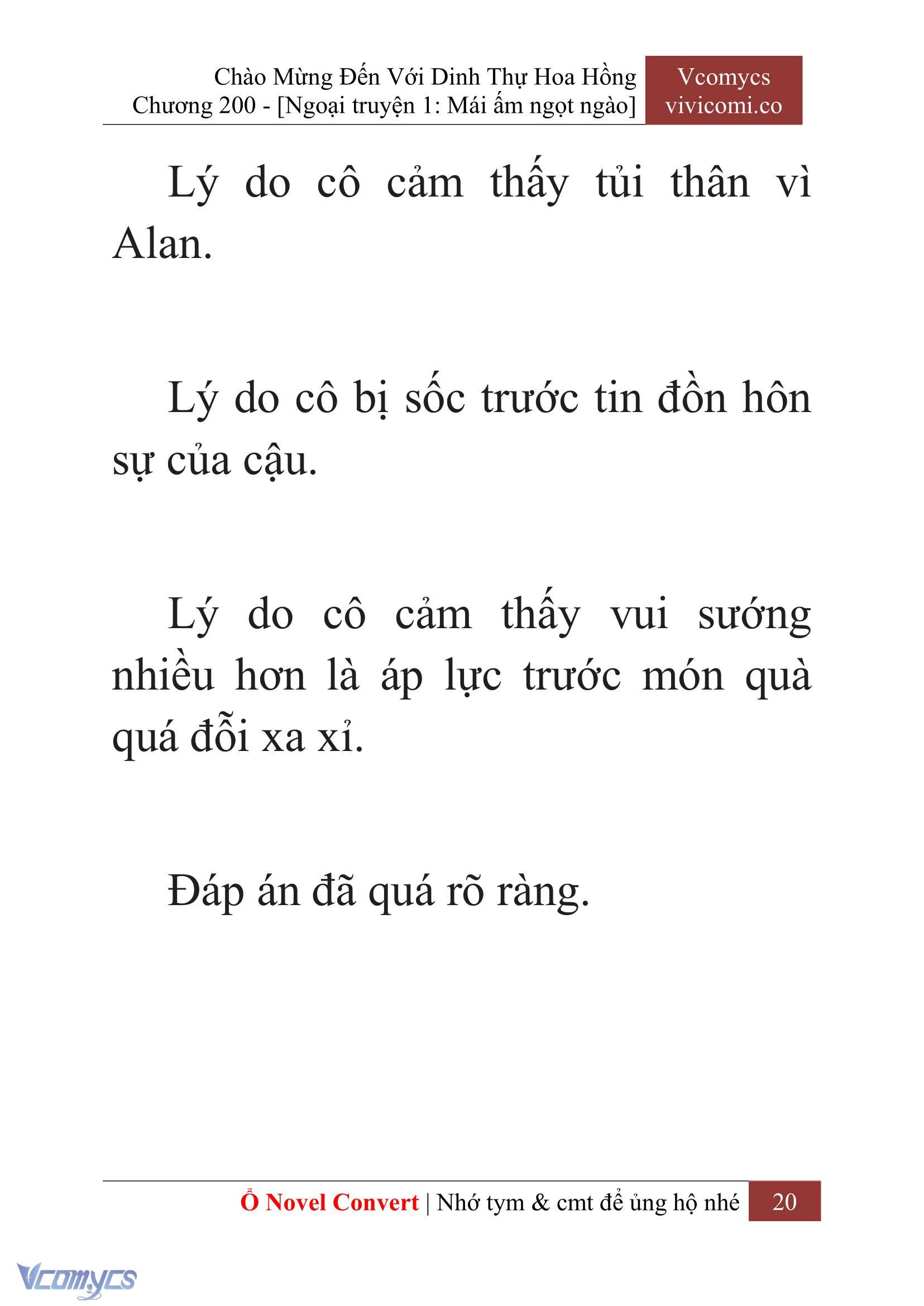 [Novel] Chào Mừng Đến Với Dinh Thự Hoa Hồng Chap 200 - Trang 2
