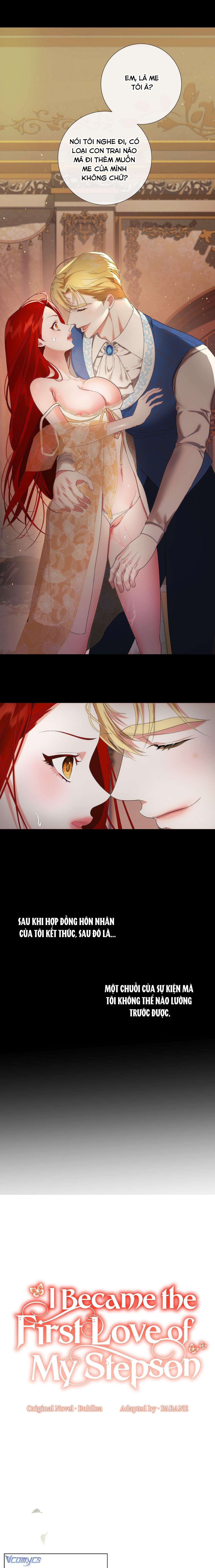『18+ KHÔNG CHE』Trở Thành Mối Tình Đầu Của Con Trai Kế Chap 1 - Trang 2