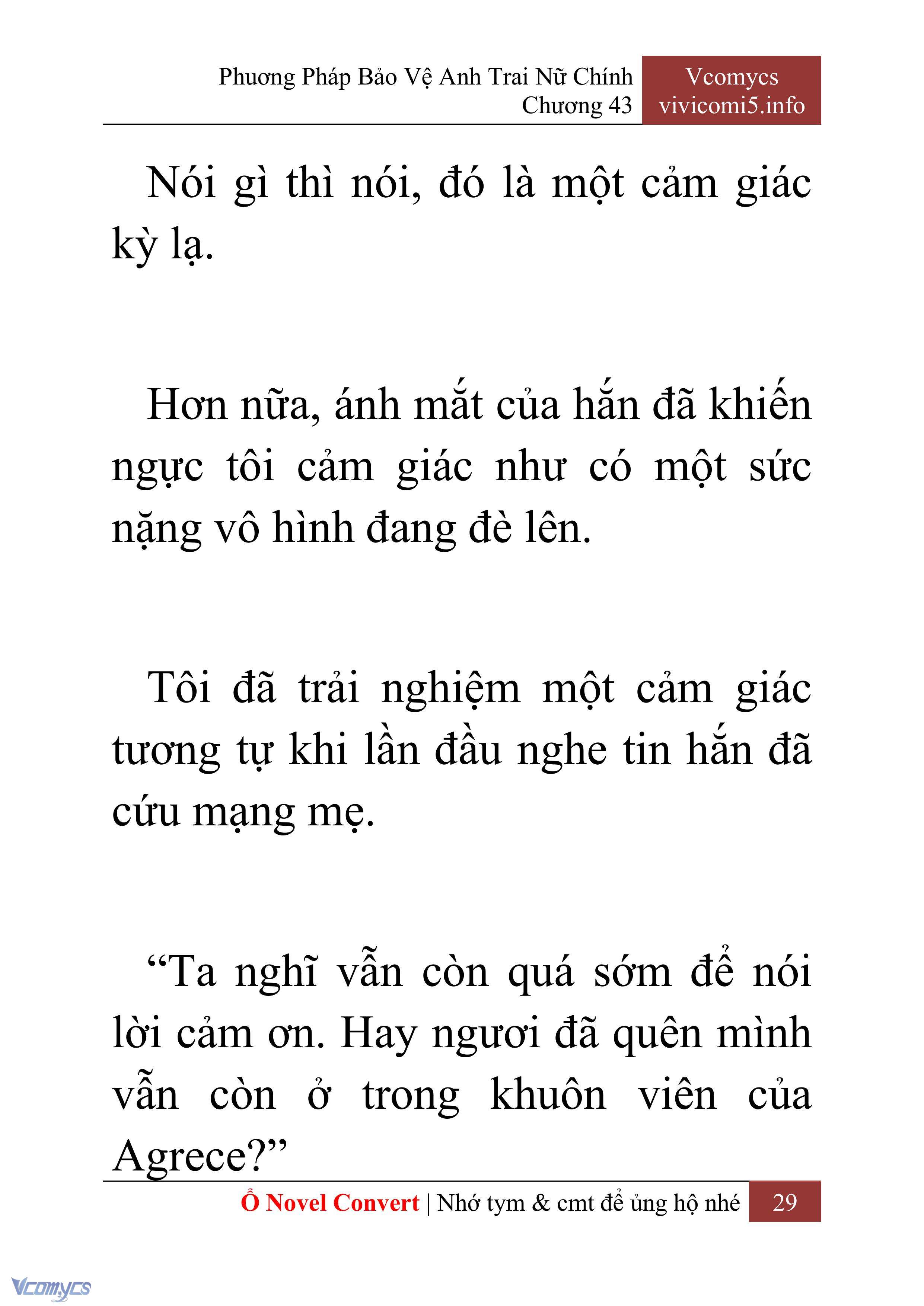 [Novel] Phương Pháp Bảo Vệ Anh Trai Nữ Chính Chap 43 - Trang 2