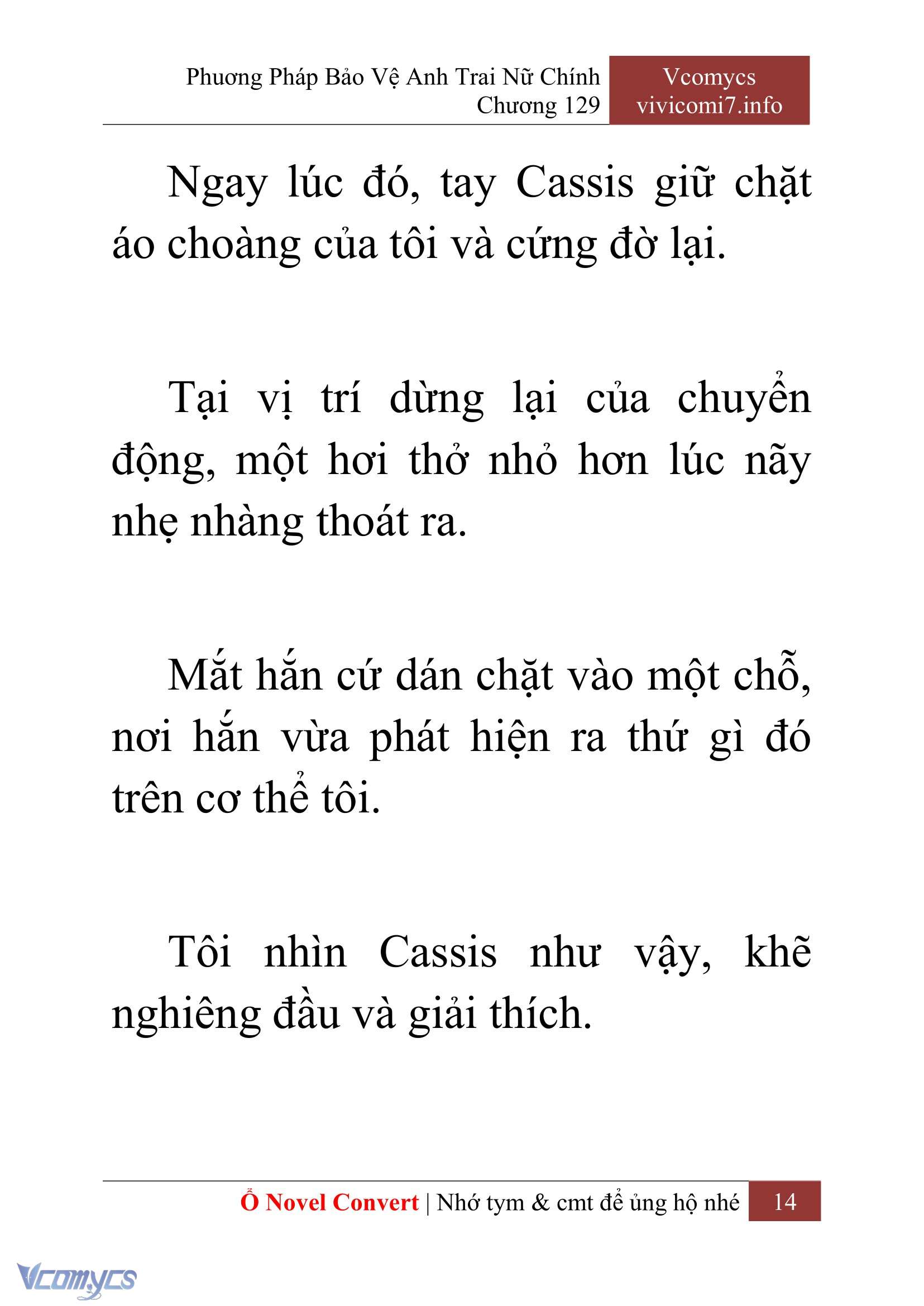 [Novel] Phương Pháp Bảo Vệ Anh Trai Nữ Chính Chap 129 - Trang 2