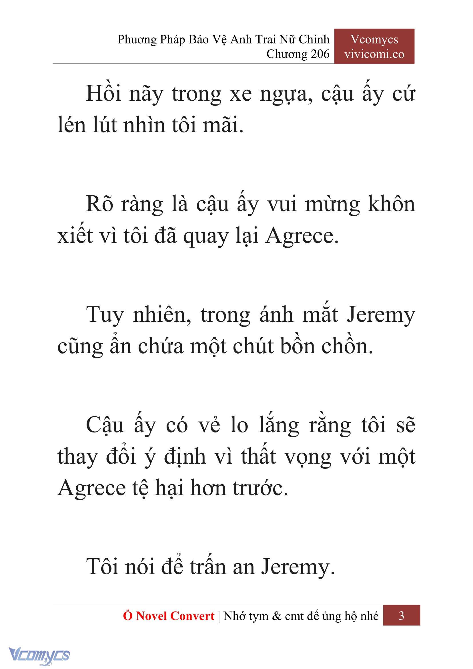 [Novel] Phương Pháp Bảo Vệ Anh Trai Nữ Chính Chap 206 - Trang 2