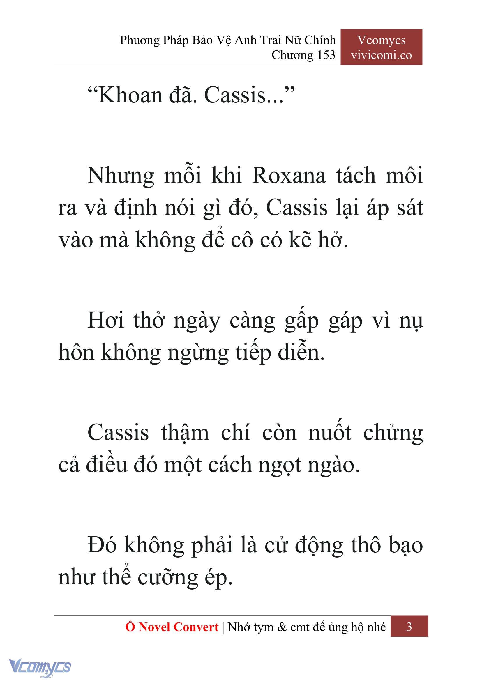 [Novel] Phương Pháp Bảo Vệ Anh Trai Nữ Chính Chap 153 - Trang 2