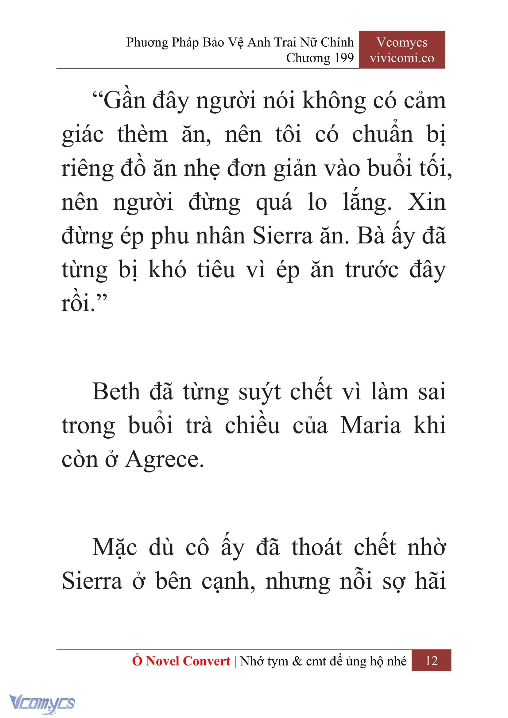 [Novel] Phương Pháp Bảo Vệ Anh Trai Nữ Chính Chap 199 - Trang 2
