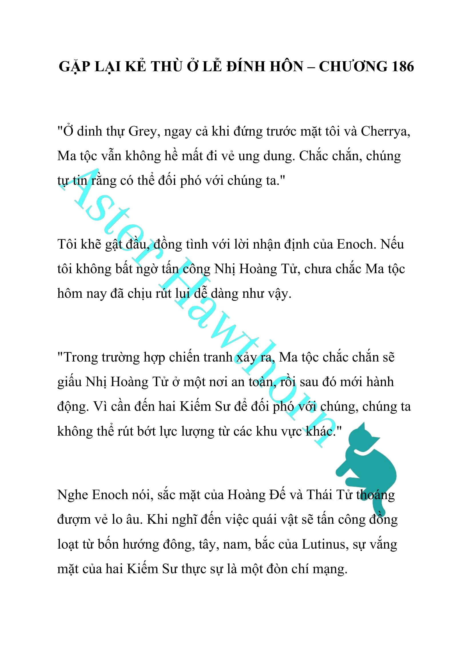 [NOVEL] Gặp Lại Kẻ Thù Ở Lễ Đính Hôn Chap 186 - Trang 2