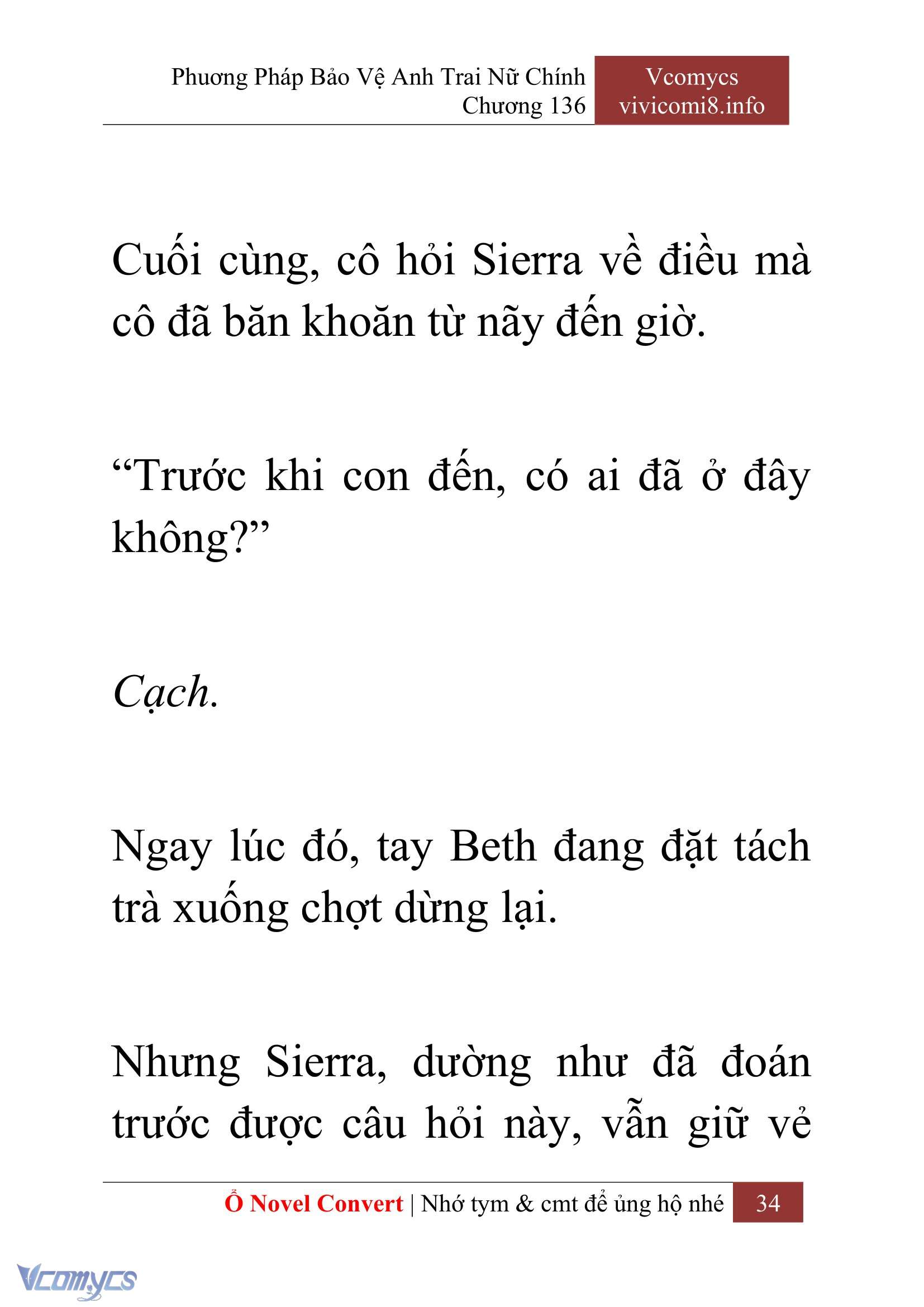 [Novel] Phương Pháp Bảo Vệ Anh Trai Nữ Chính Chap 136 - Trang 2