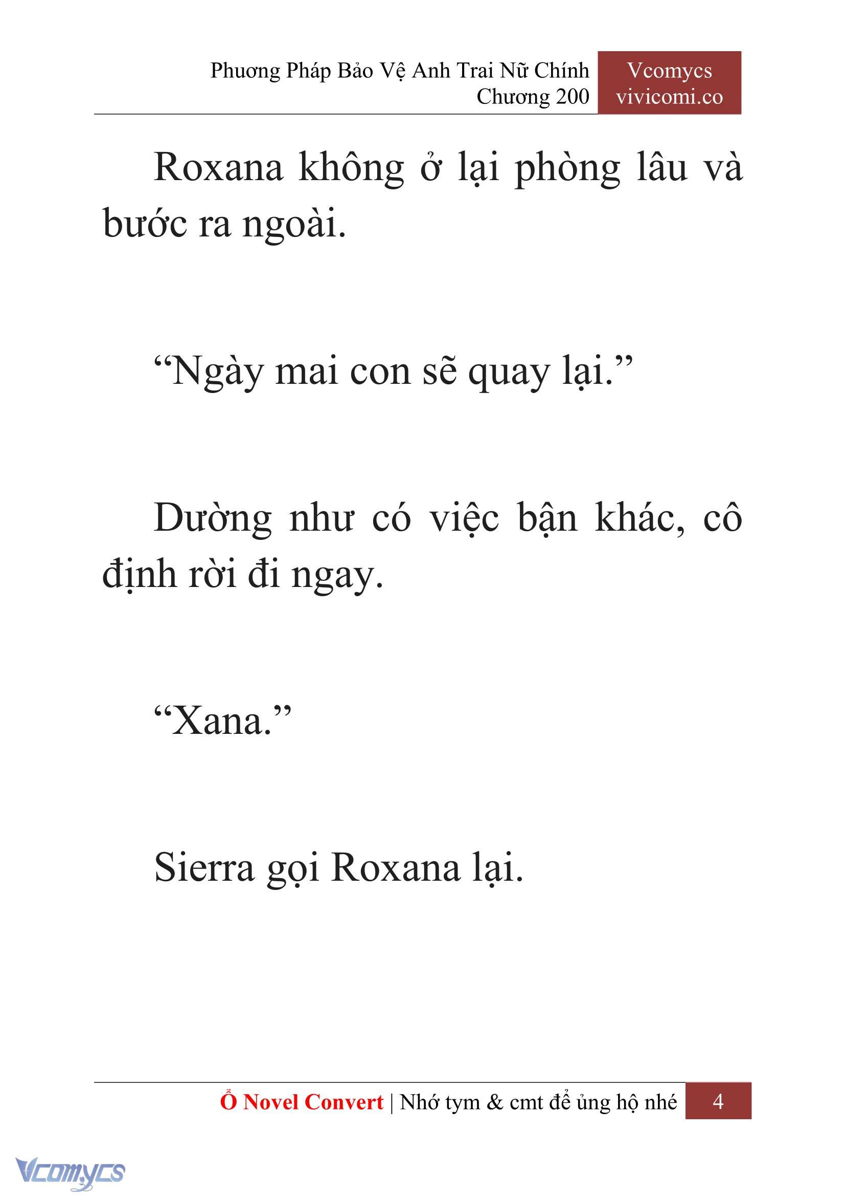 [Novel] Phương Pháp Bảo Vệ Anh Trai Nữ Chính Chap 200 - Trang 2