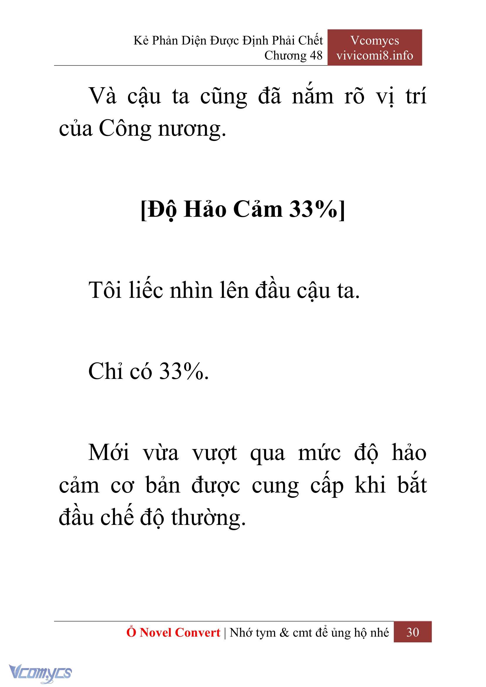 [Novel] Kẻ Phản Diện Được Định Phải Chết Chap 48 - Trang 2