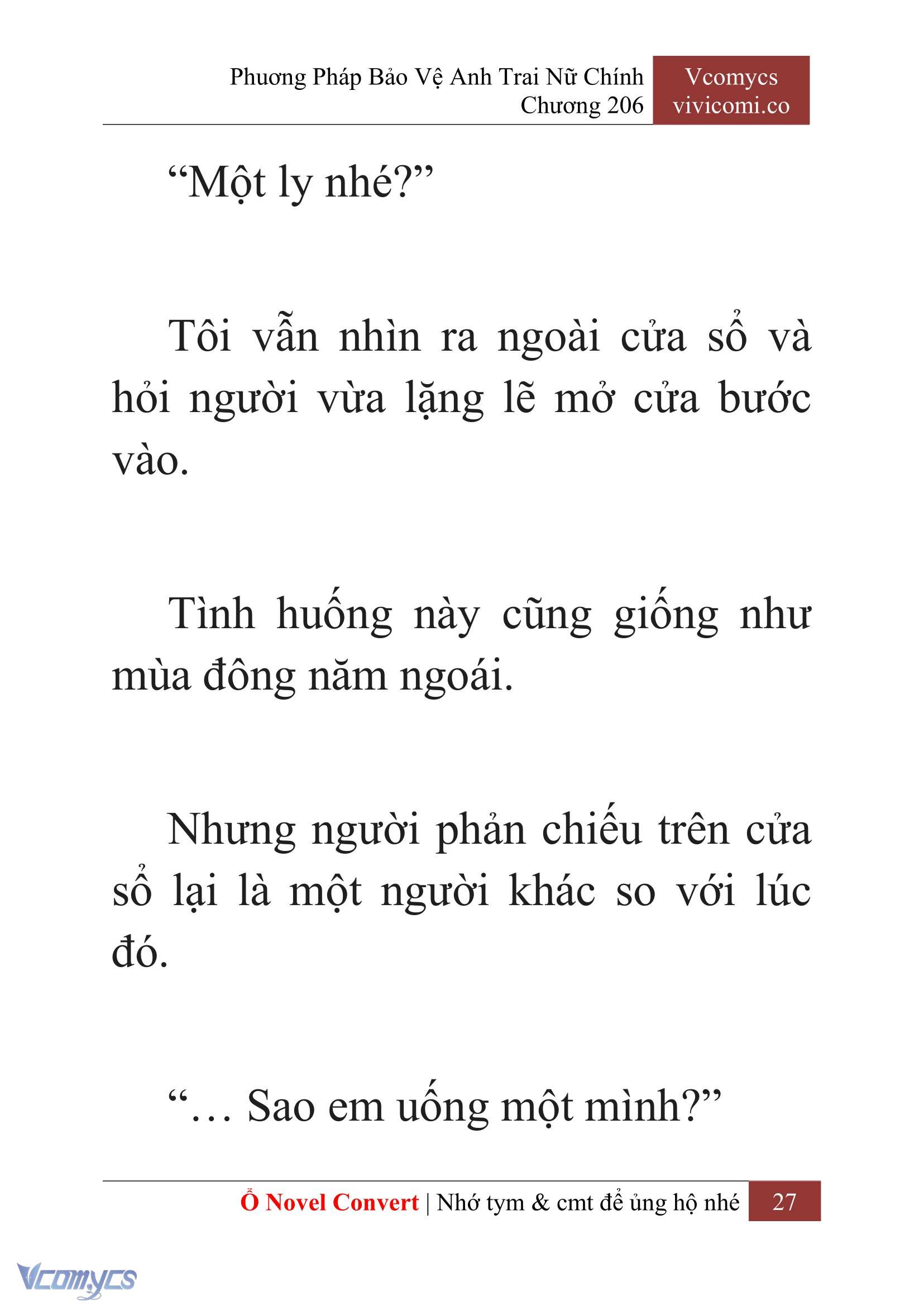[Novel] Phương Pháp Bảo Vệ Anh Trai Nữ Chính Chap 206 - Trang 2