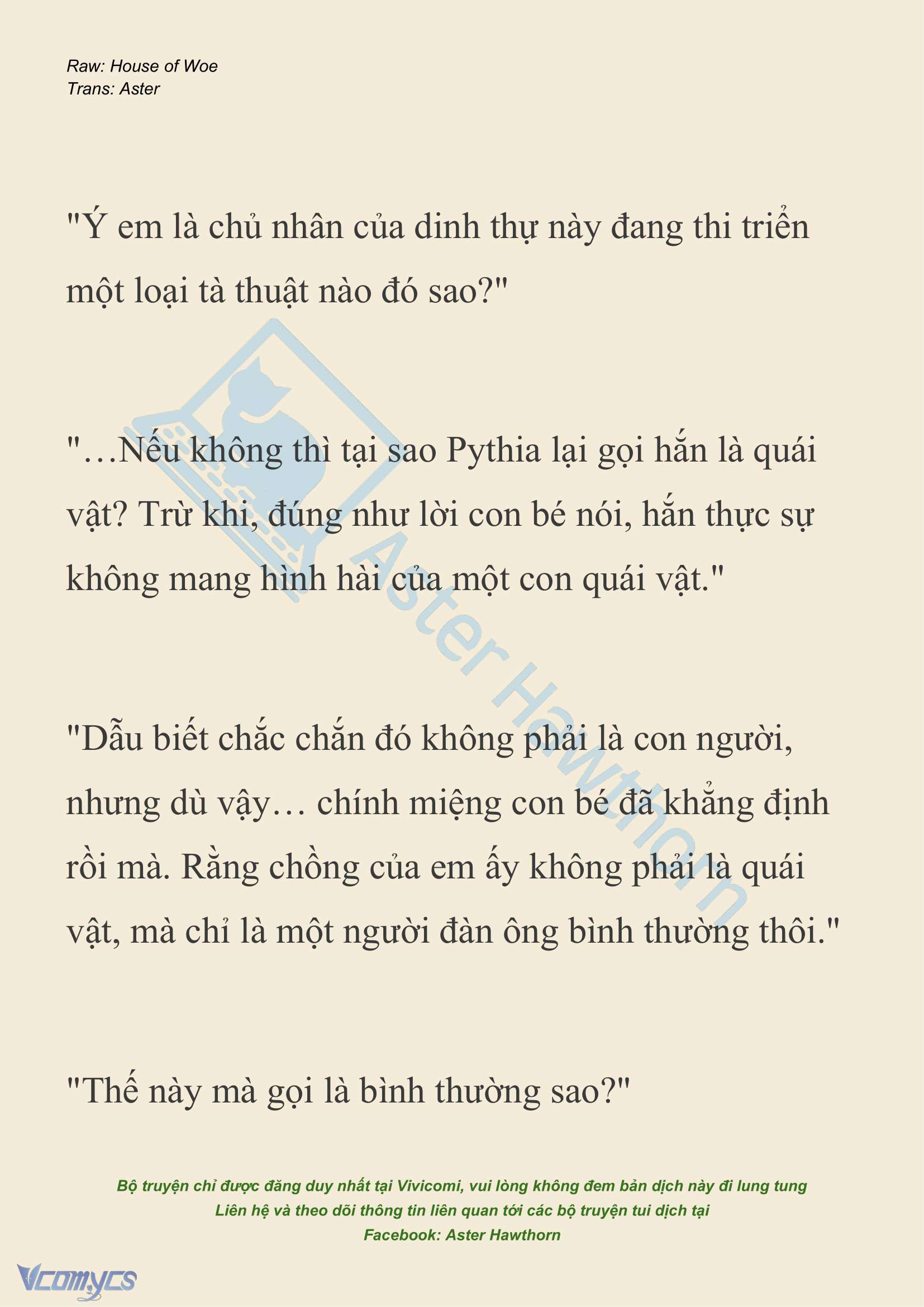 [NOVEL] Dành Cho Các Nữ Thần: Dành cho Psyche Chap 32 - Trang 2