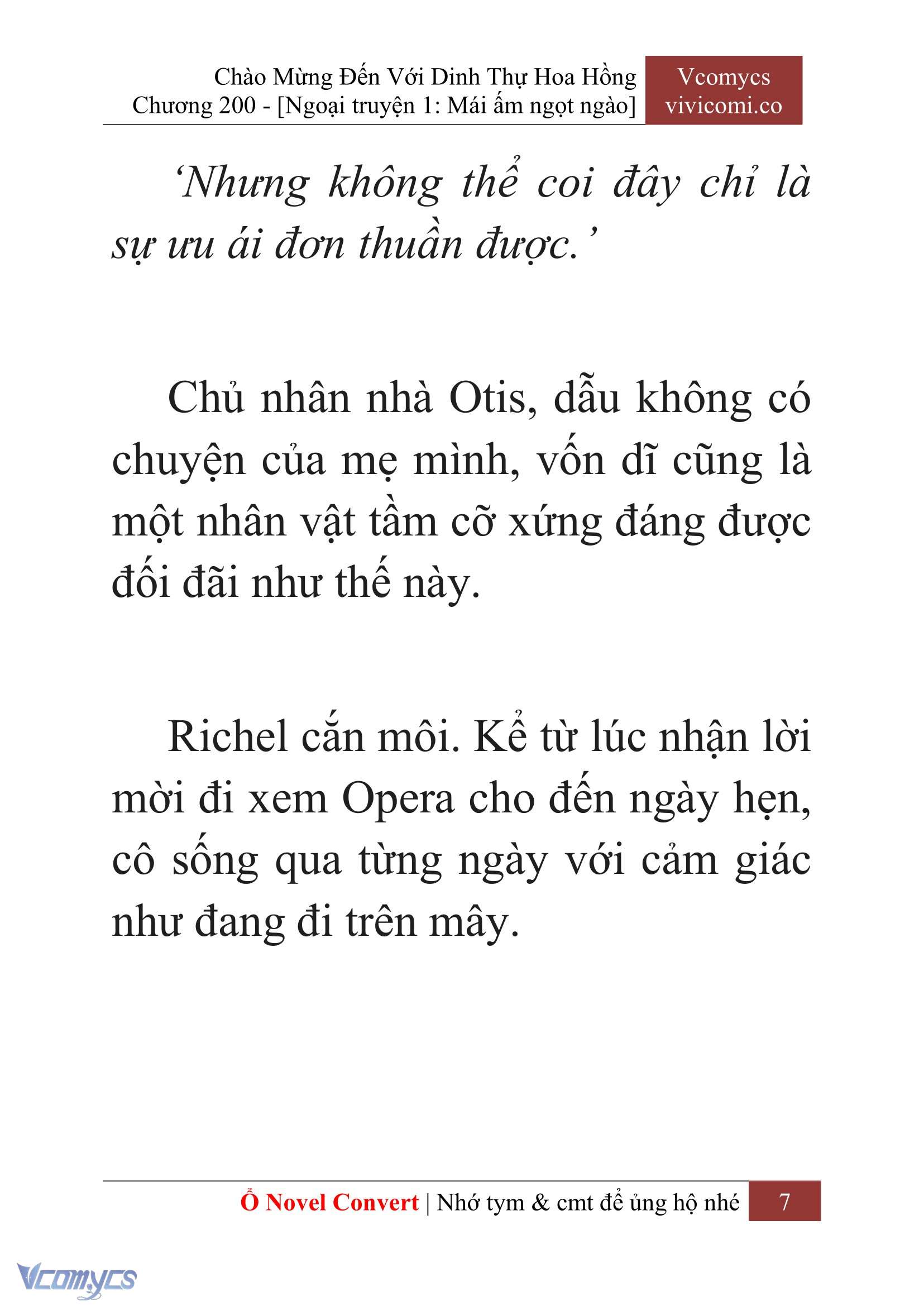 [Novel] Chào Mừng Đến Với Dinh Thự Hoa Hồng Chap 200 - Trang 2