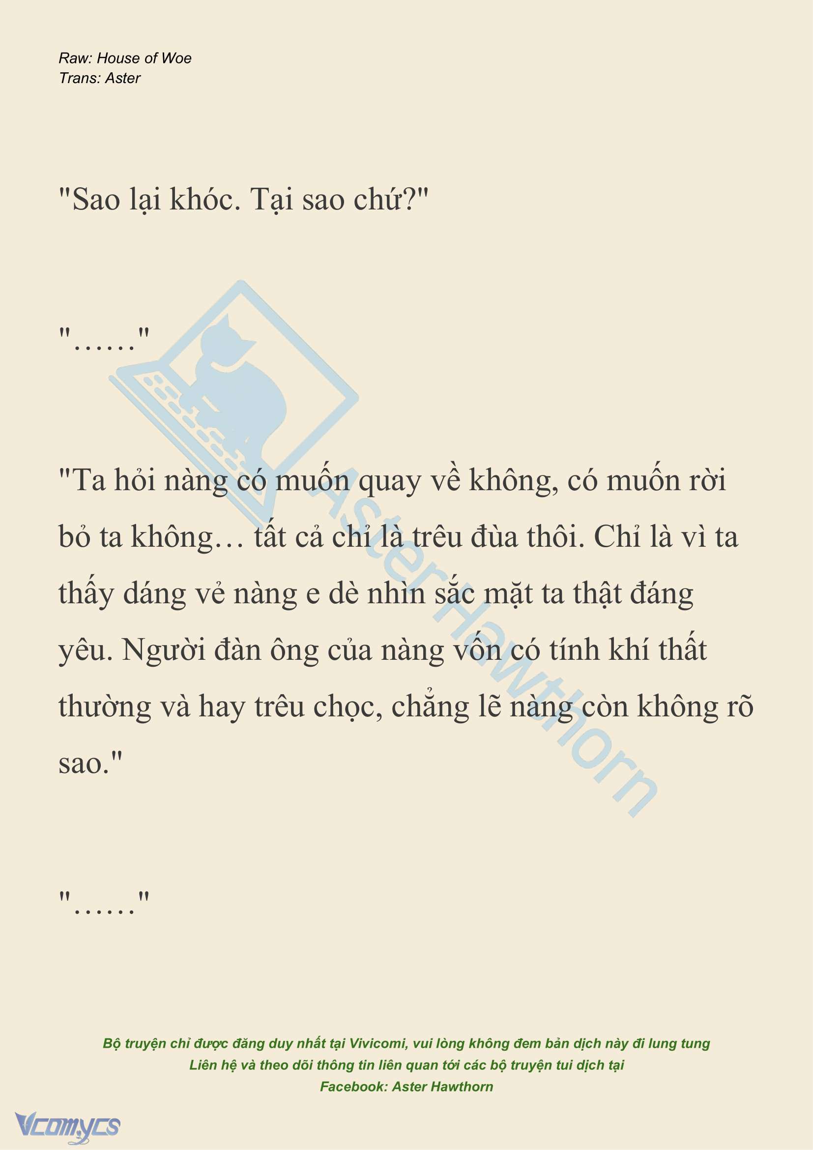 [NOVEL] Dành Cho Các Nữ Thần: Dành cho Psyche Chap 30 - Next 