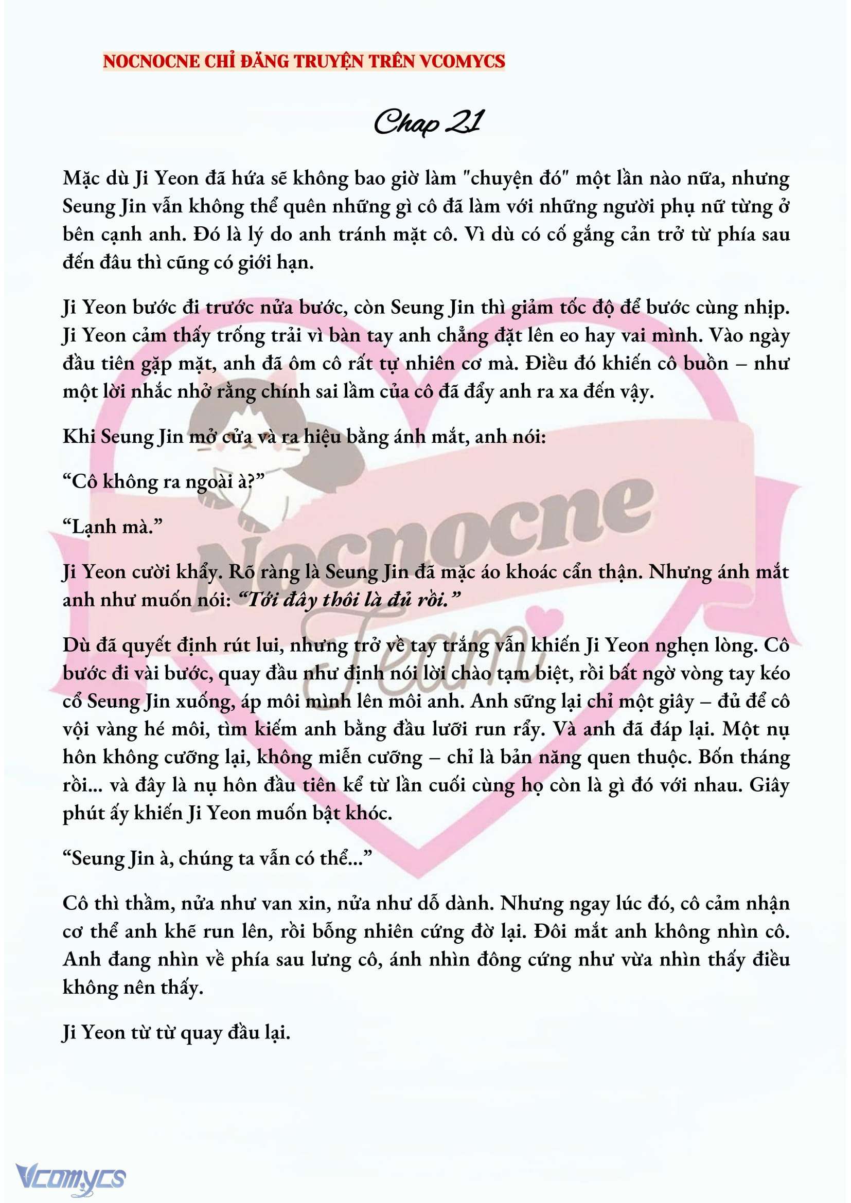 [NOVEL] CHÚNG TA KẾT THÚC VÀO MÙA THU Chap 21 - Trang 2