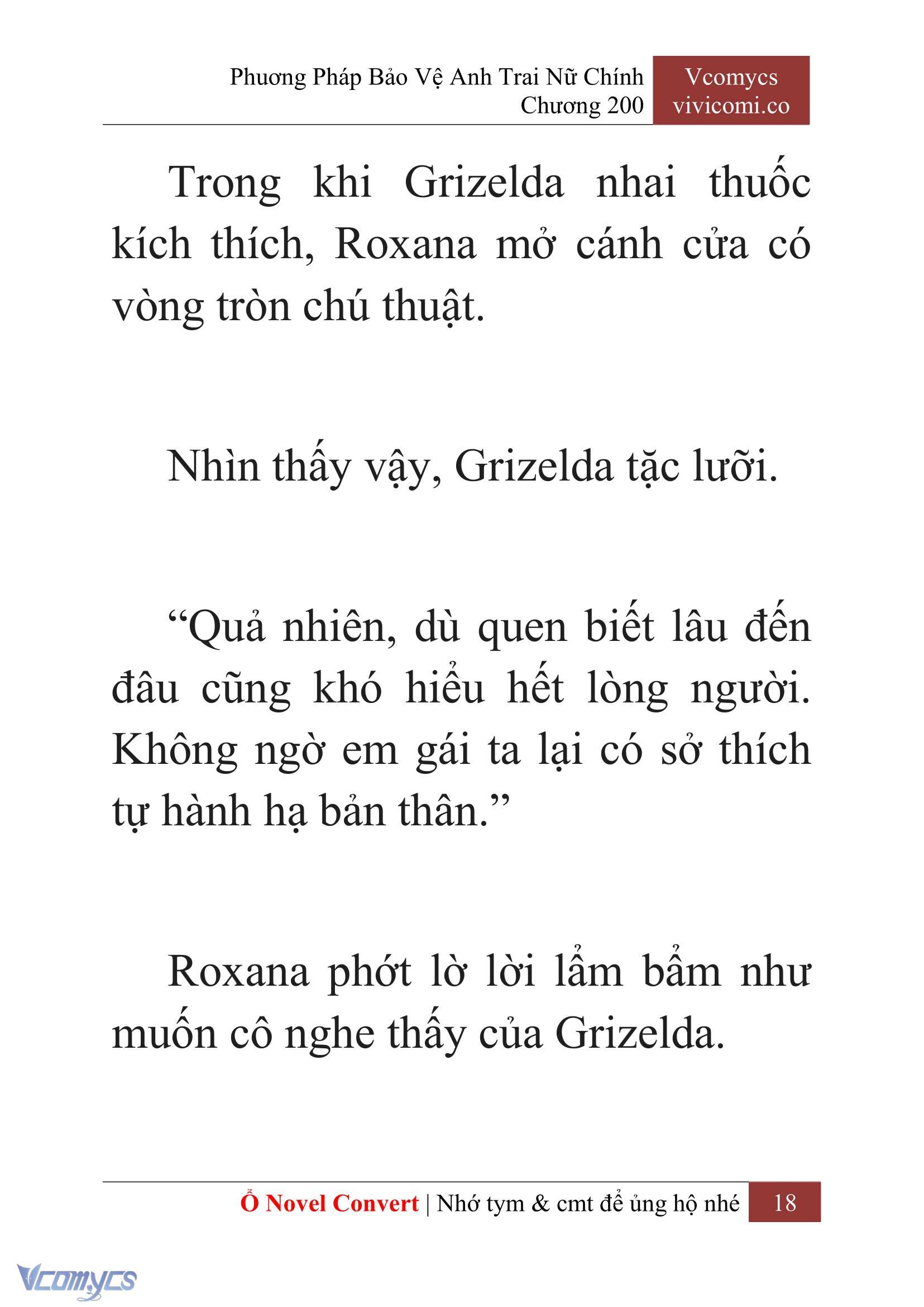 [Novel] Phương Pháp Bảo Vệ Anh Trai Nữ Chính Chap 200 - Trang 2