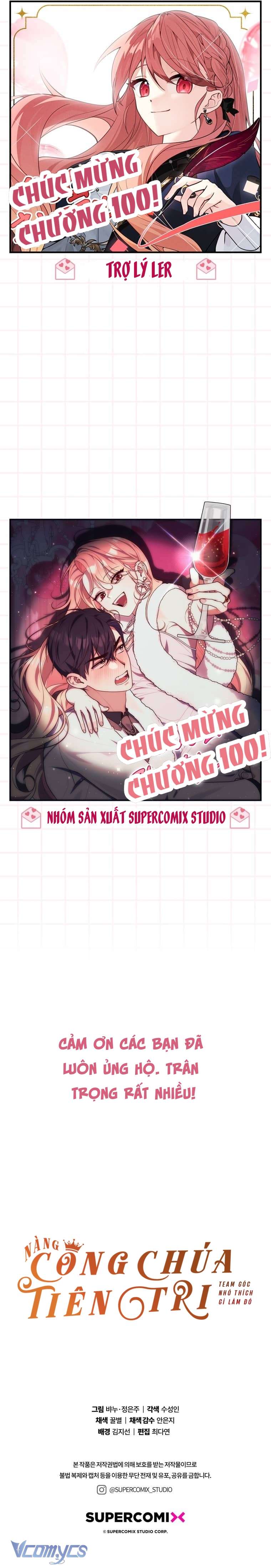 Nàng Công Chúa Tiên Tri Chap 100 - Next Chap 101