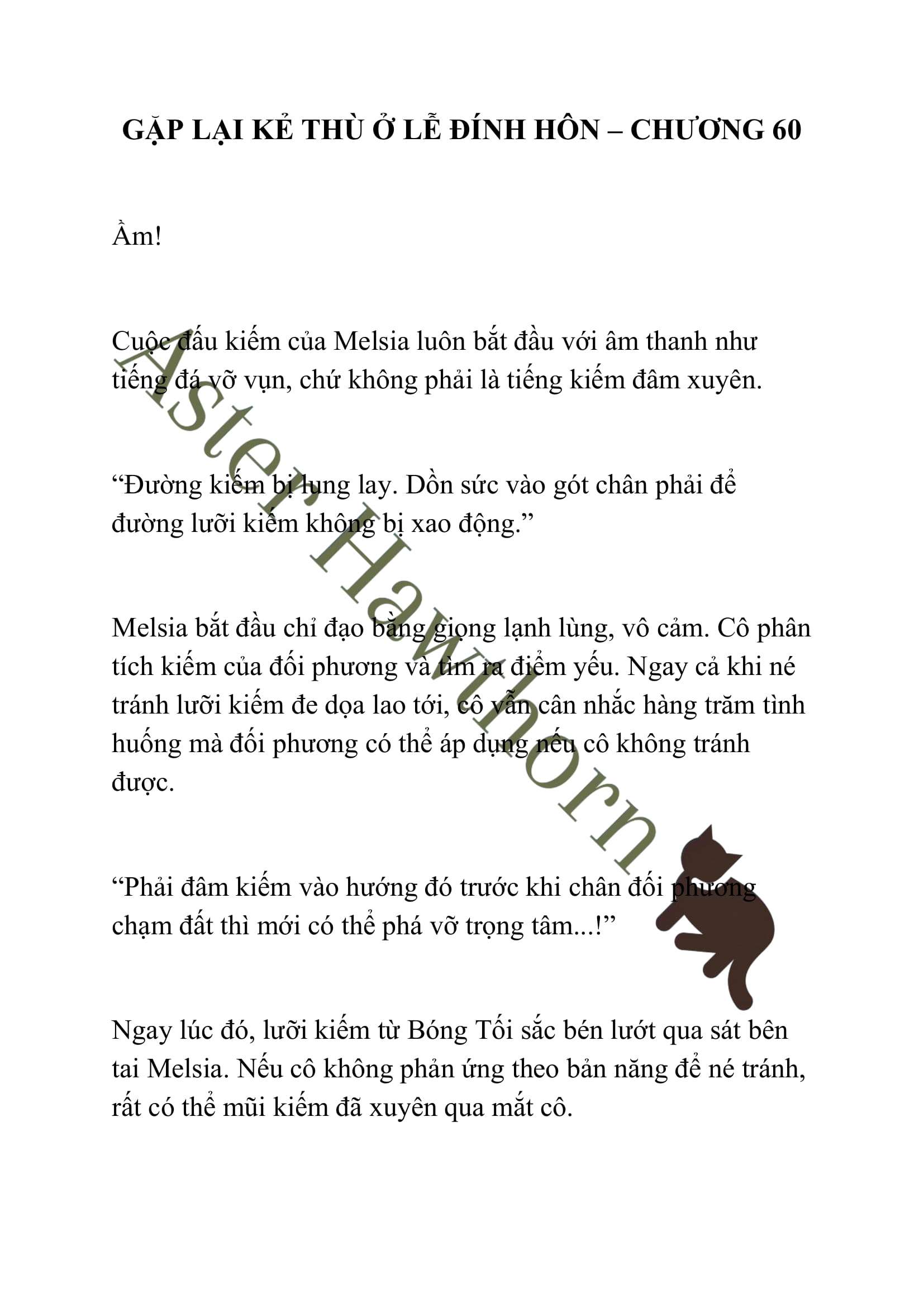 [NOVEL] Gặp Lại Kẻ Thù Ở Lễ Đính Hôn Chap 60 - Trang 2