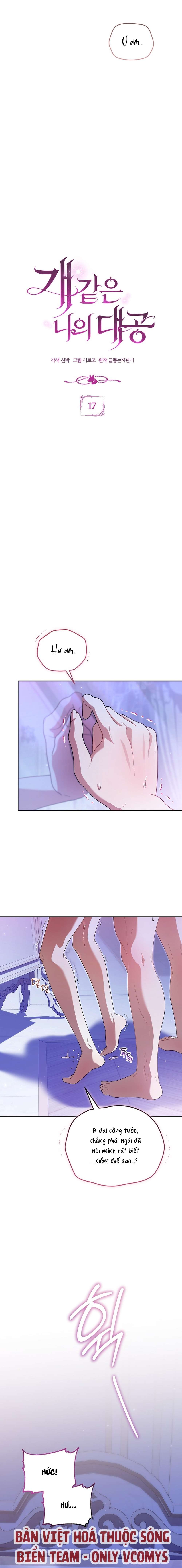 [ 18+ ] Đại công tước chó má của tôi Chap 17 - Trang 2