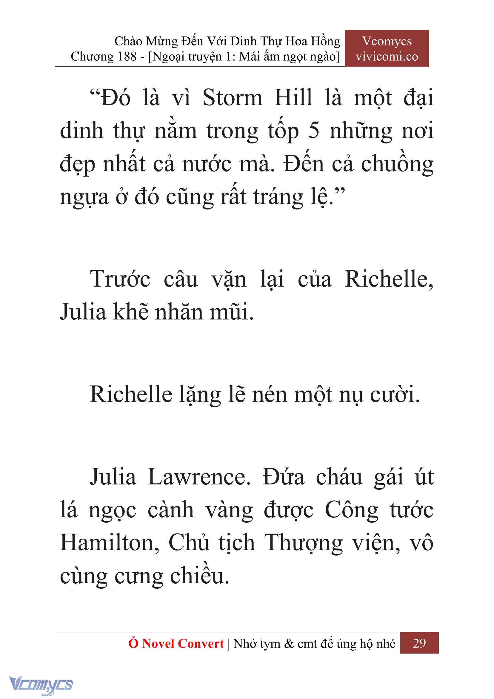 [Novel] Chào Mừng Đến Với Dinh Thự Hoa Hồng Chap 188 - Trang 2