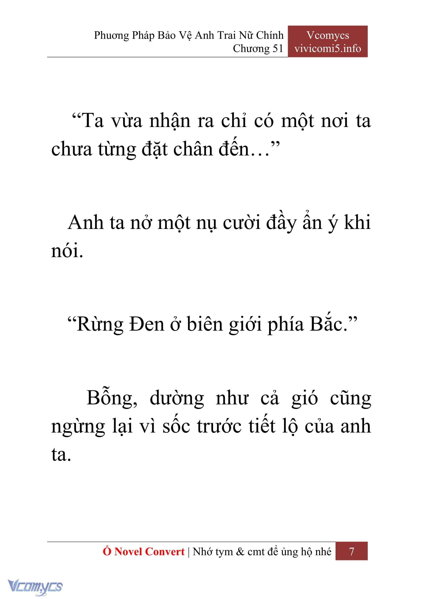 [Novel] Phương Pháp Bảo Vệ Anh Trai Nữ Chính Chap 51 - Trang 2