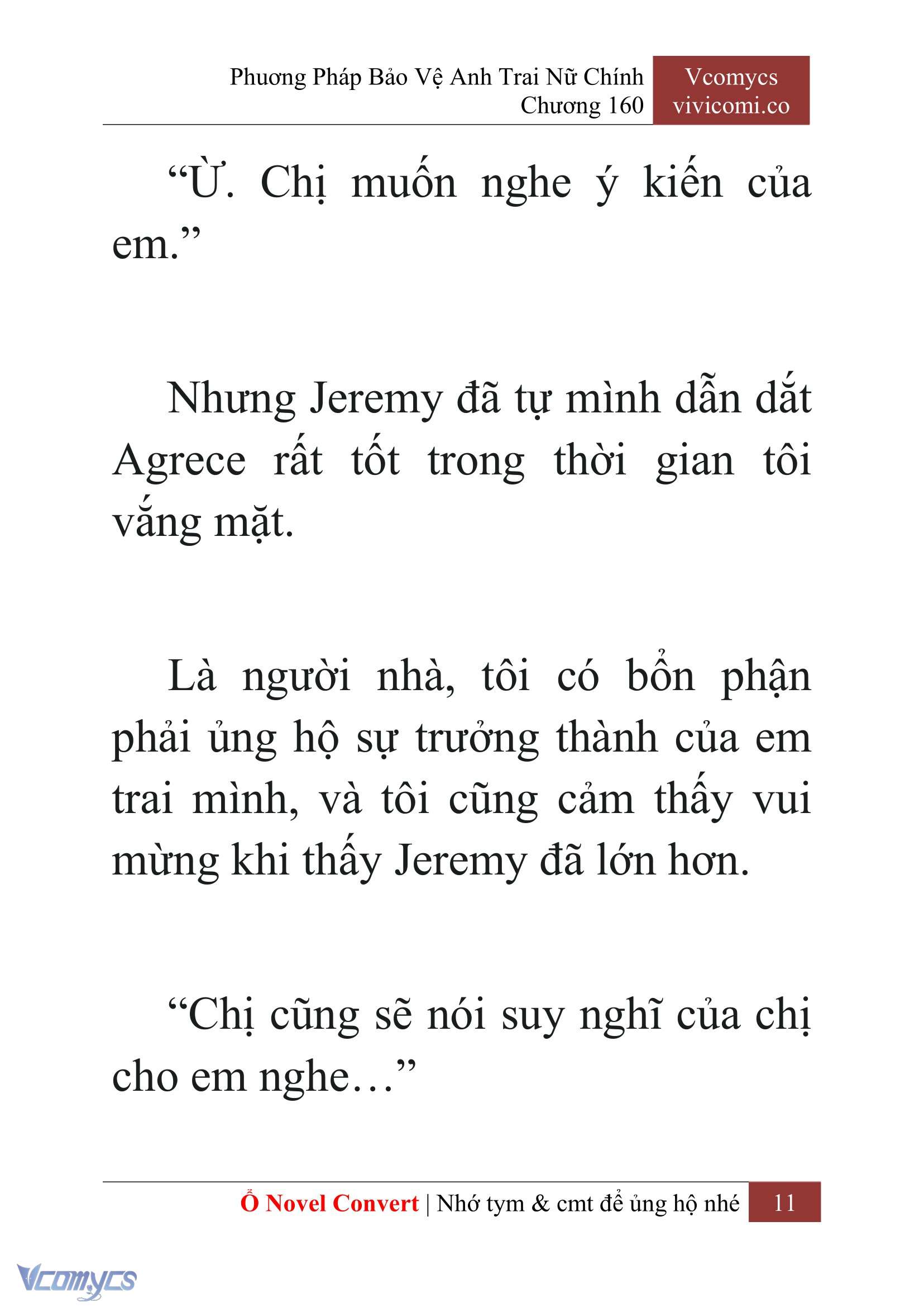 [Novel] Phương Pháp Bảo Vệ Anh Trai Nữ Chính Chap 160 - Trang 2