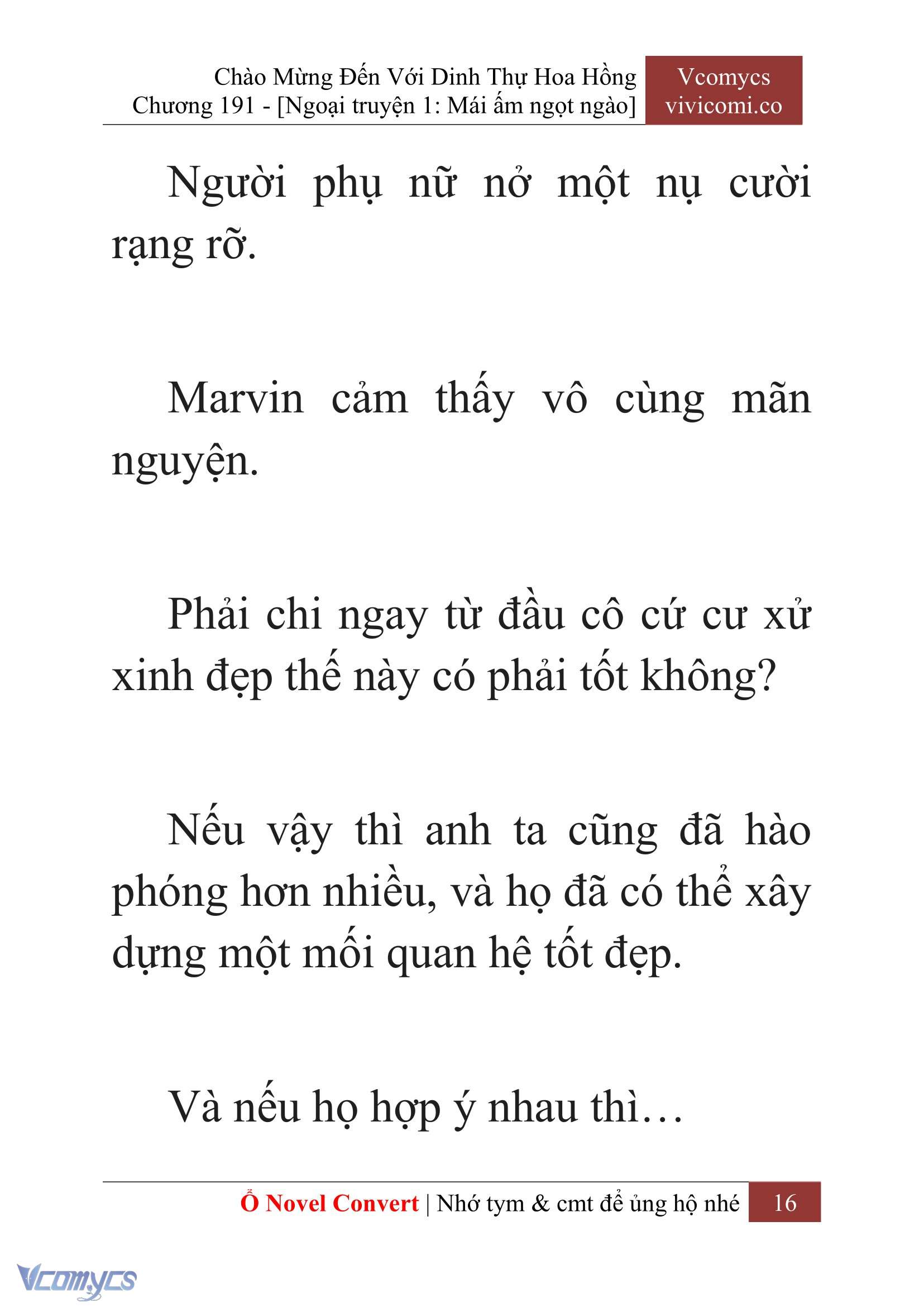 [Novel] Chào Mừng Đến Với Dinh Thự Hoa Hồng Chap 191 - Trang 2