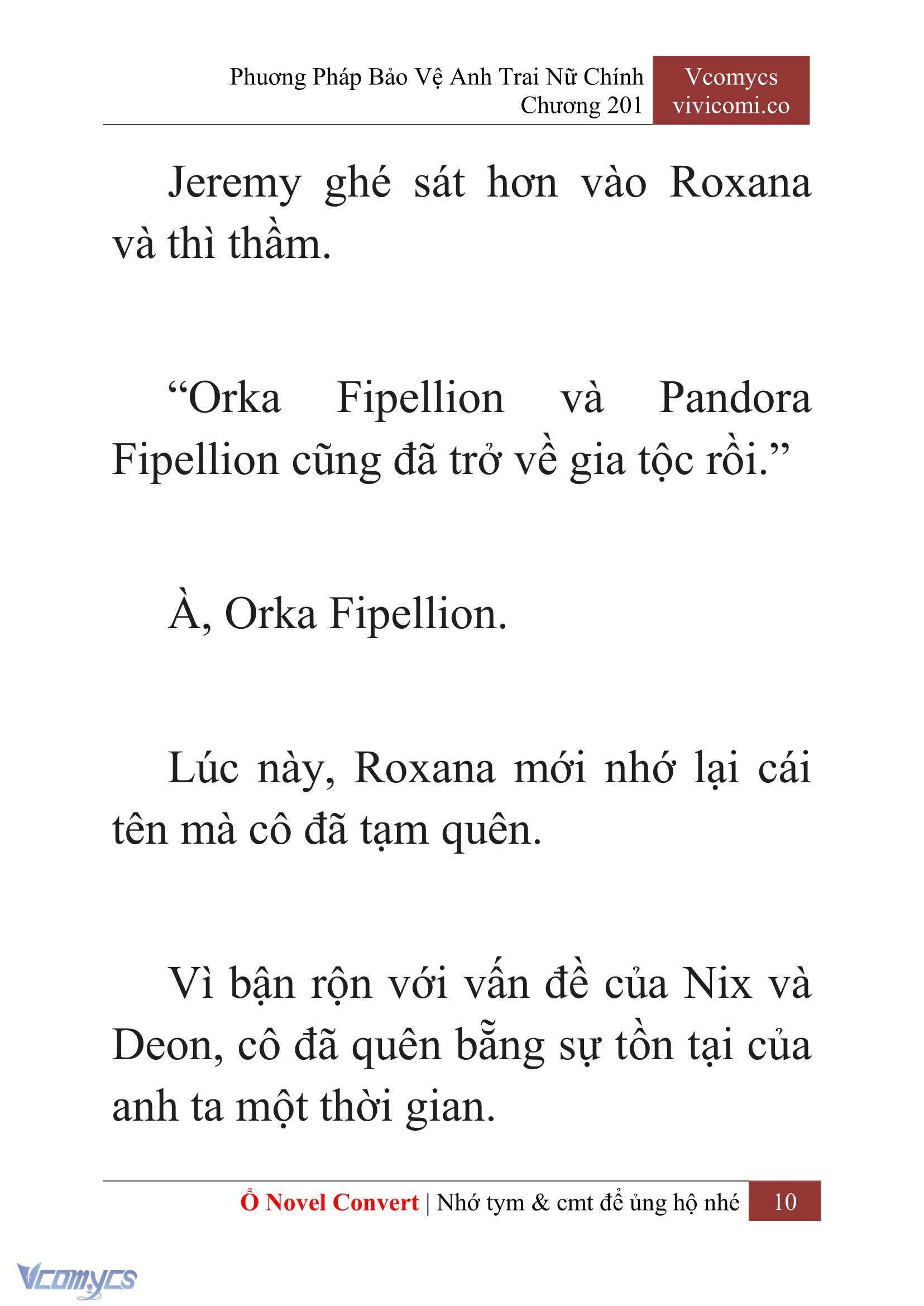 [Novel] Phương Pháp Bảo Vệ Anh Trai Nữ Chính Chap 201 - Trang 2