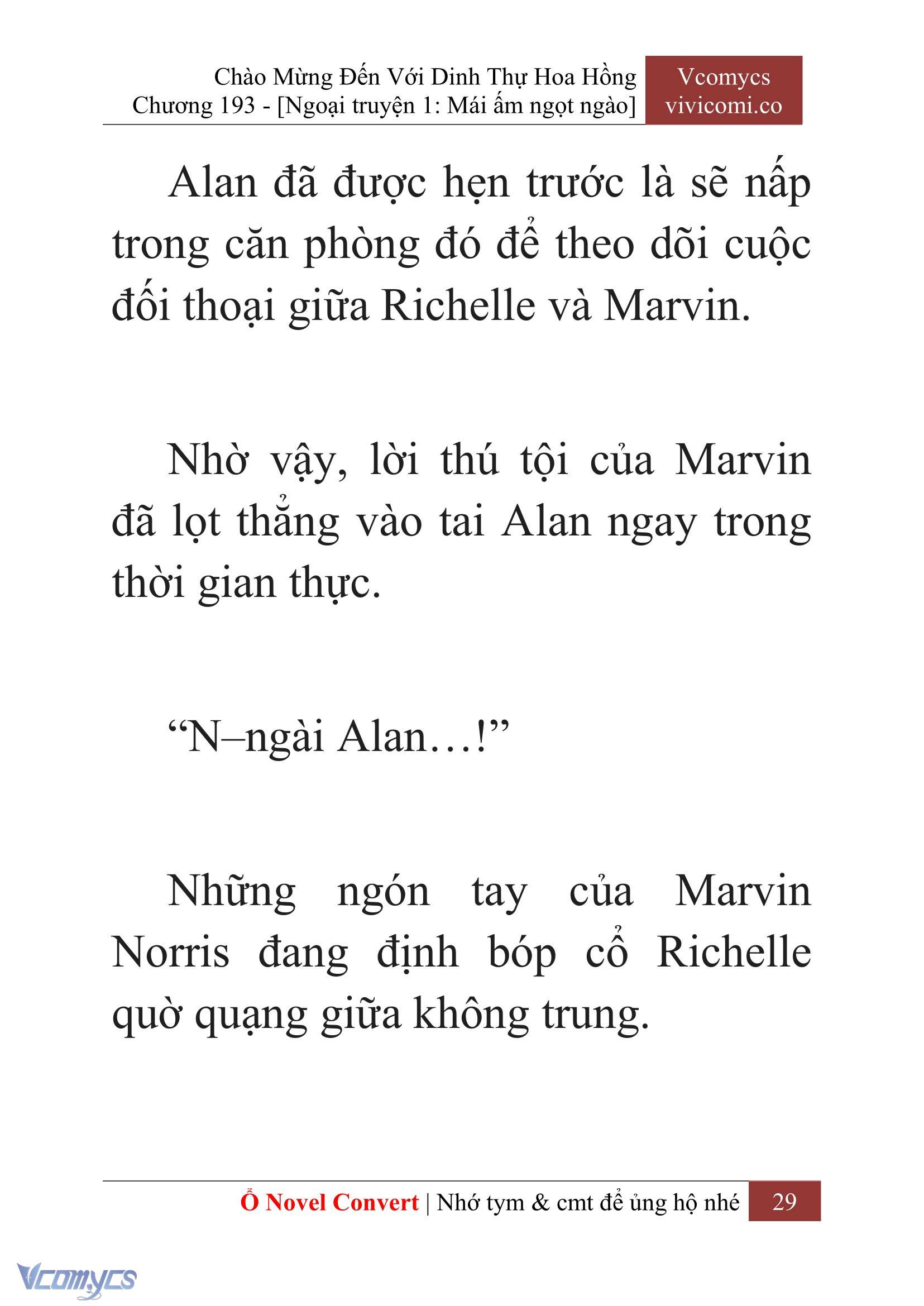 [Novel] Chào Mừng Đến Với Dinh Thự Hoa Hồng Chap 193 - Trang 2