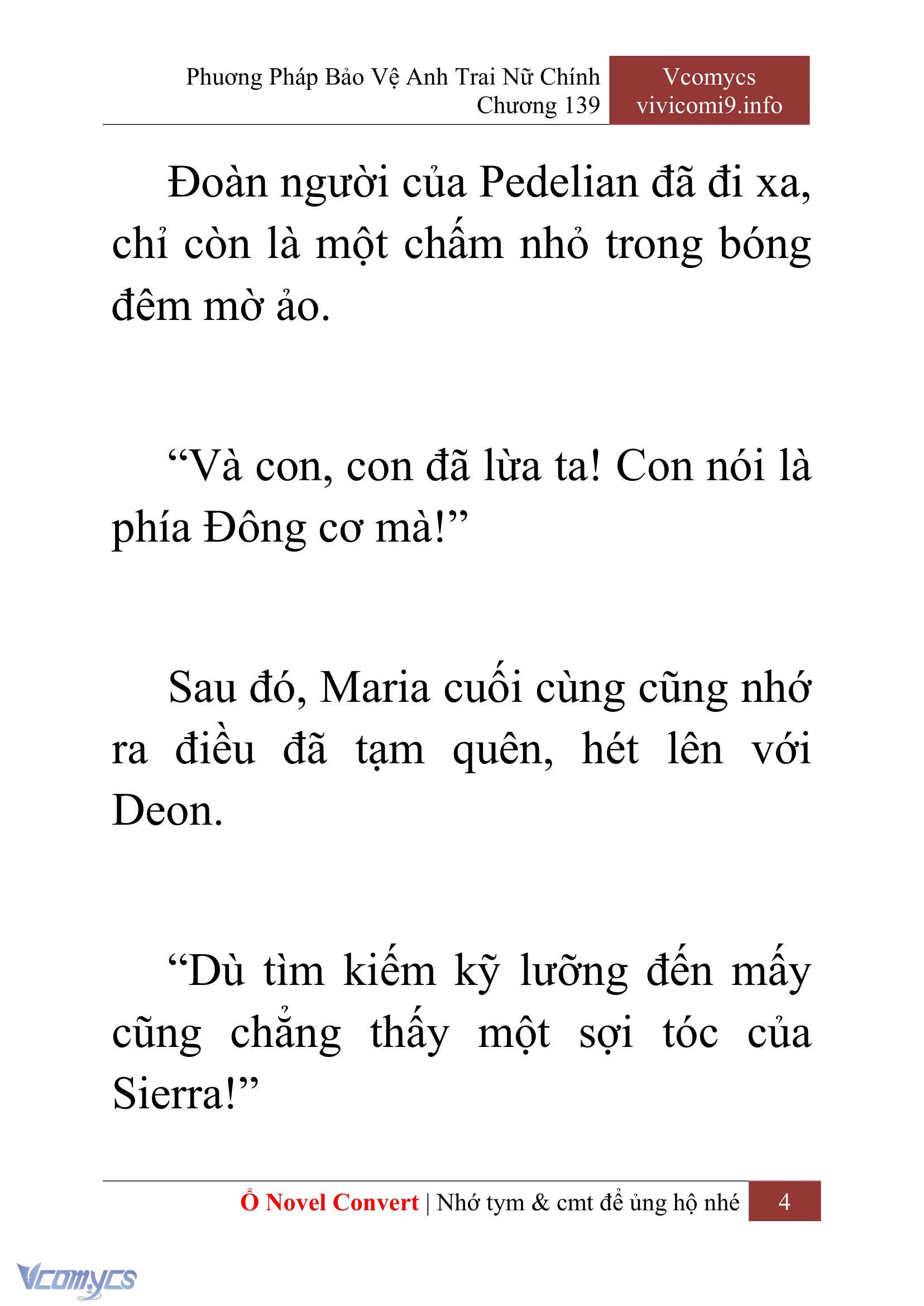 [Novel] Phương Pháp Bảo Vệ Anh Trai Nữ Chính Chap 139 - Trang 2