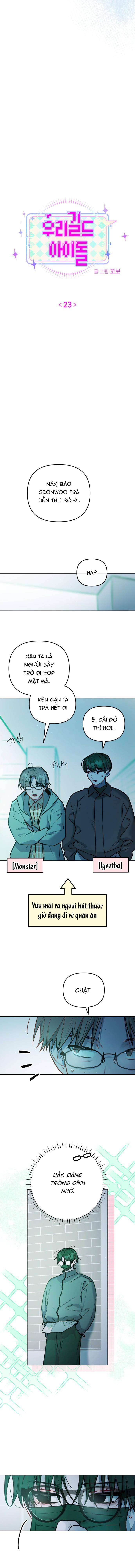 Thần tượng của hội chúng tôi Chap 23 - Trang 2