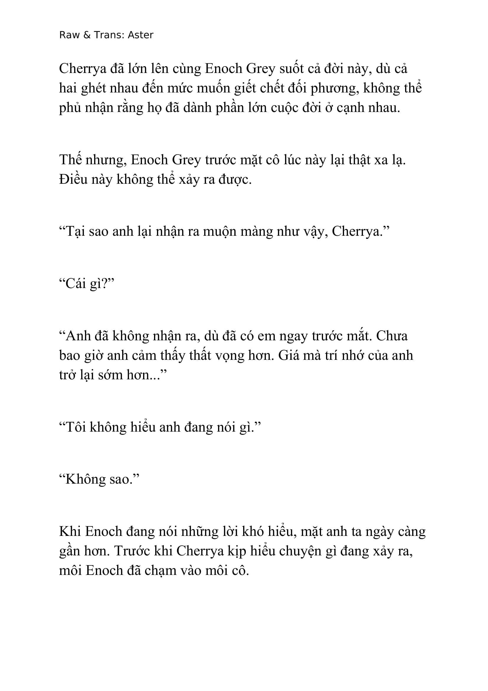 [NOVEL] Gặp Lại Kẻ Thù Ở Lễ Đính Hôn Chap 1 - Trang 2