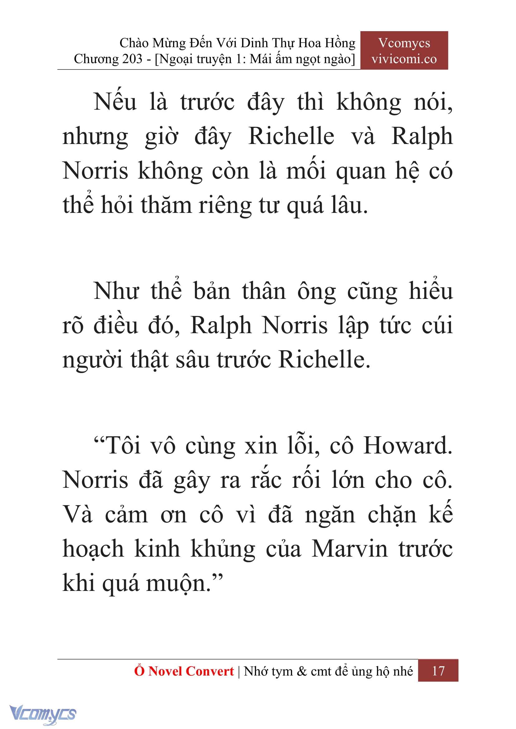 [Novel] Chào Mừng Đến Với Dinh Thự Hoa Hồng Chap 203 - Trang 2